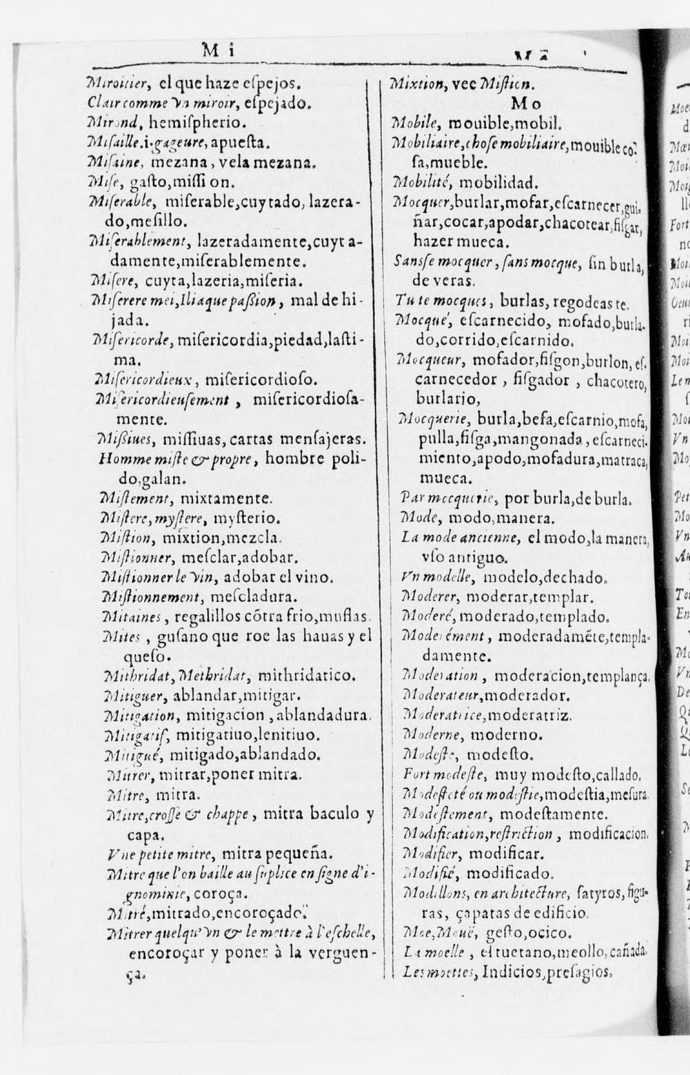 1616 - Veuve Marc Orry - Trésor des deux langues espagnole et française (Seconde partie) - BnF 1616 - Veuve Marc Orry - Trésor des deux langues espagnole et française (Seconde partie) - BnF