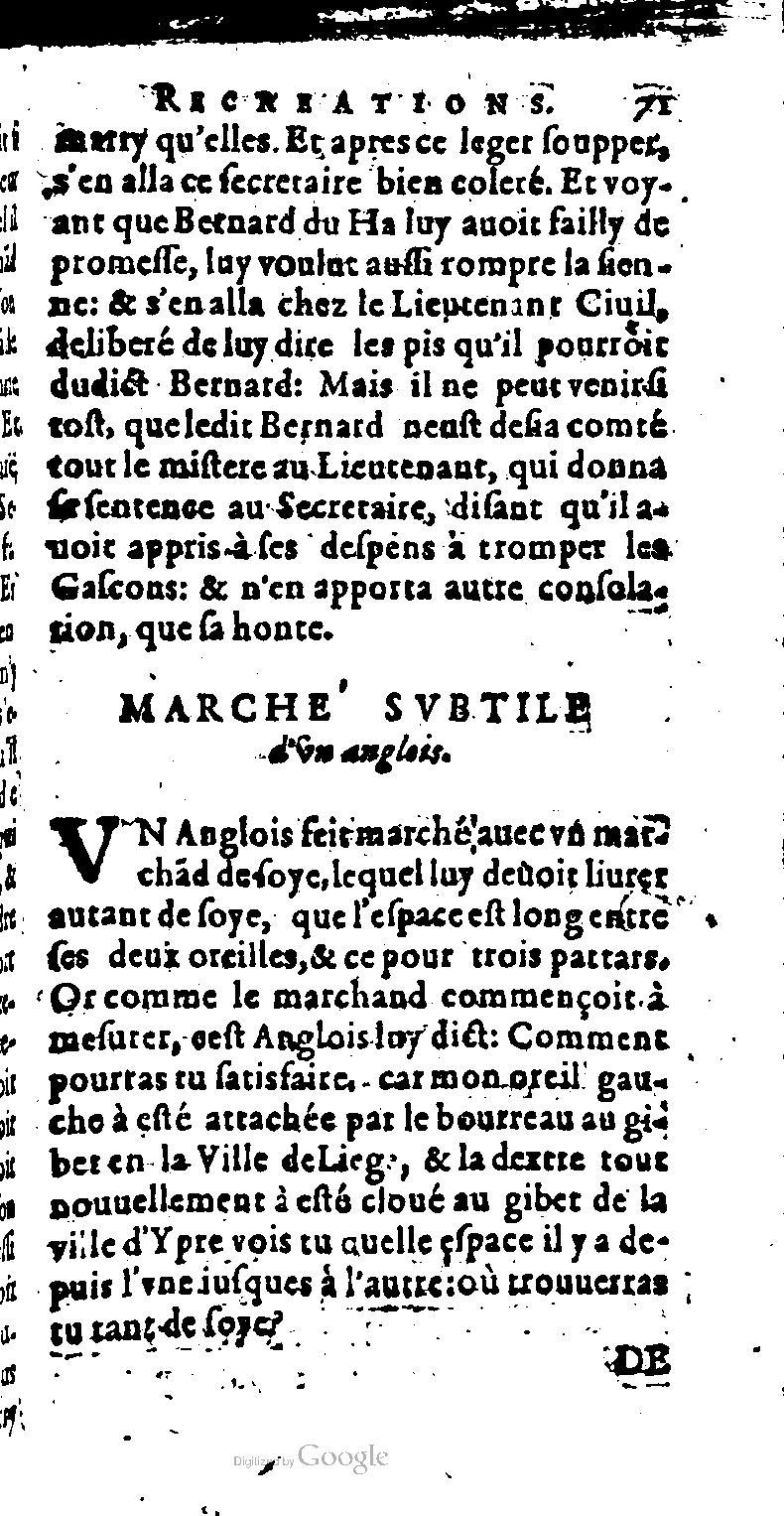 1616 - Balthazar Bellère - Trésor des récréations - NK ČR Prague