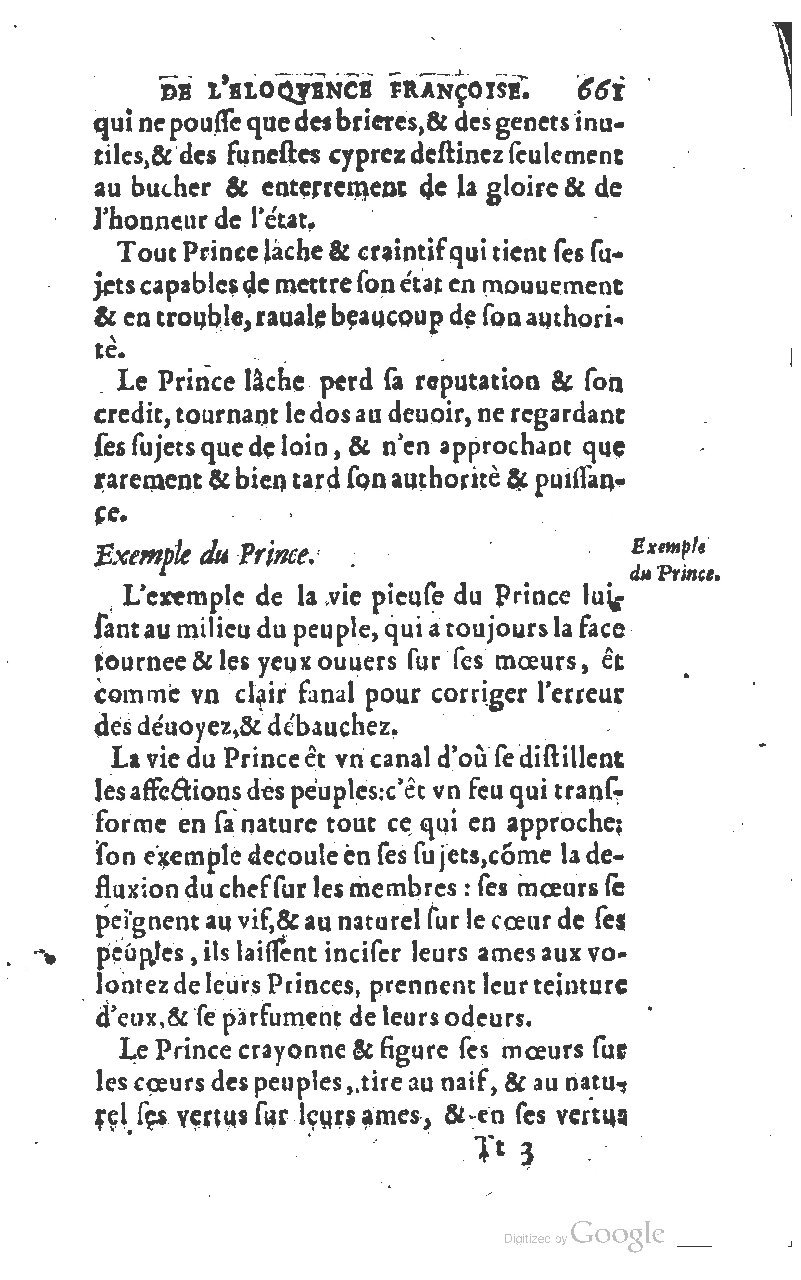 1610 - Louis Coste - Trésor de l’éloquence française (Seconde partie) - BM Lyon