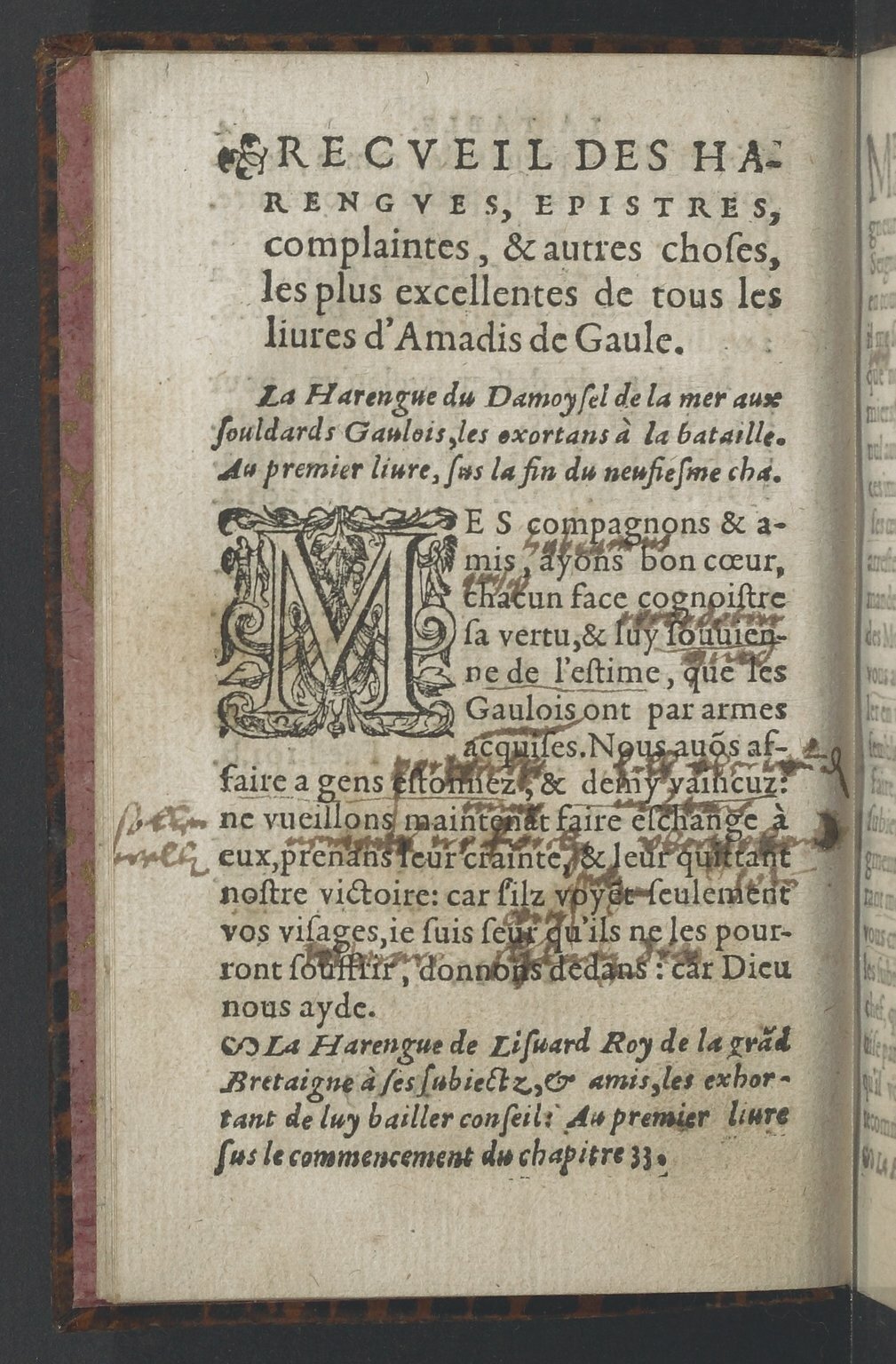1564 - Vincent Norment et Jeanne Bruneau - Trésor des Amadis - BnF
