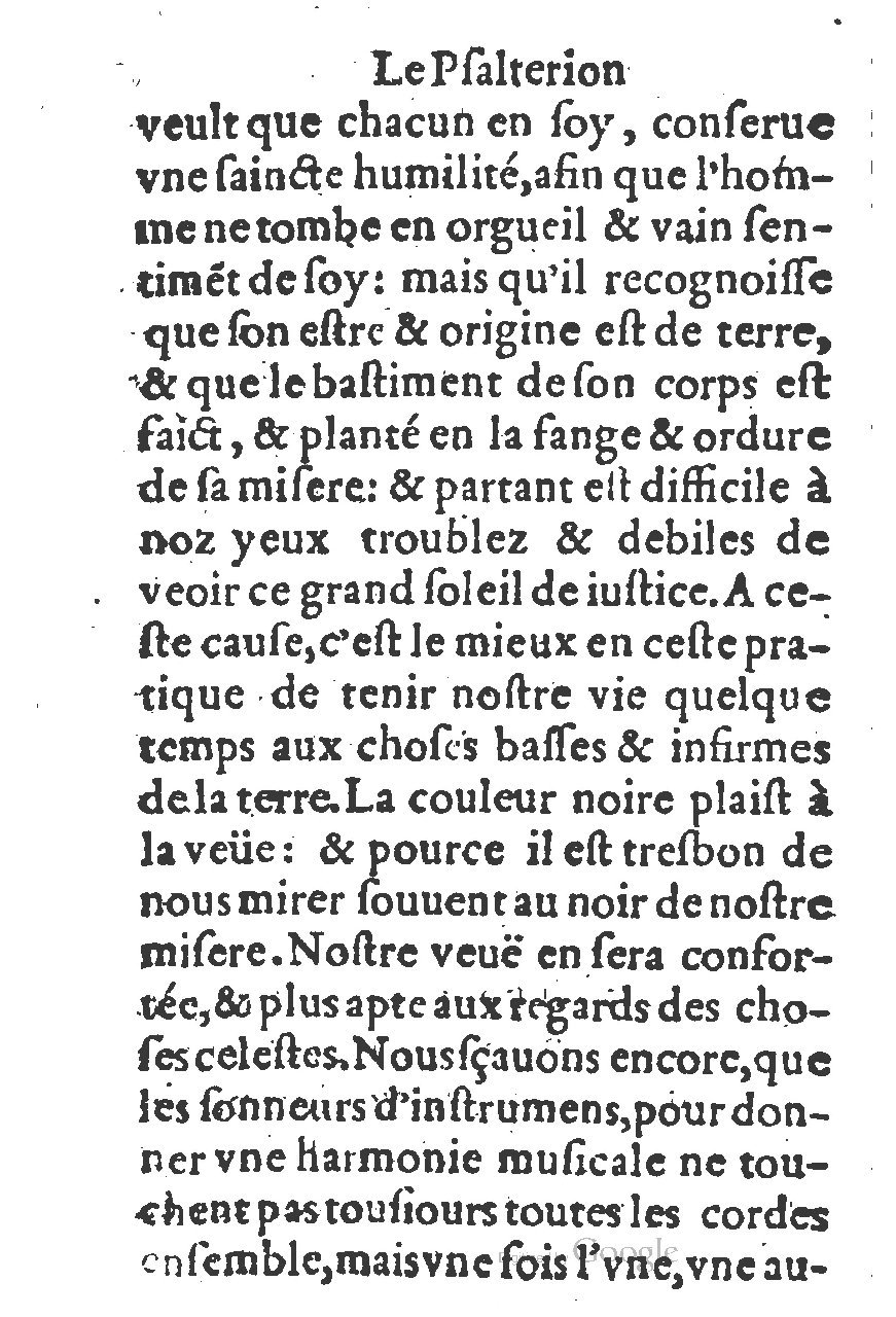 1578 - Guillaume Chaudière - Trésor de dévotion traitant de plusieurs belles vertus - BM Lyon