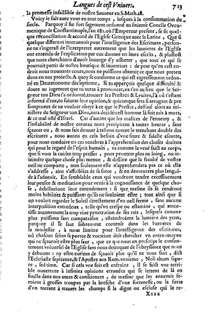 1613 - Matthieu Berjon - Trésor de l’histoire des langues de cet univers - BM Lyon