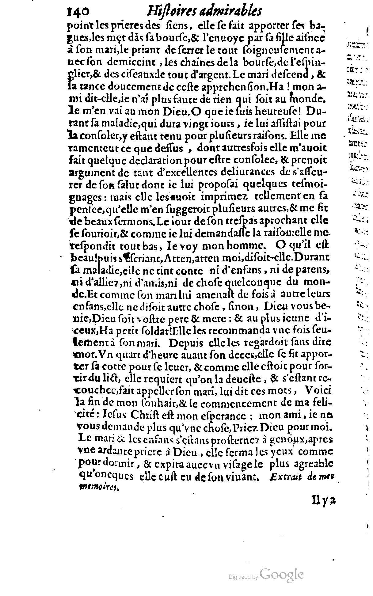 1620 - Samuel Crespin - Trésor d’histoires admirables et mémorables - BCU Lausanne