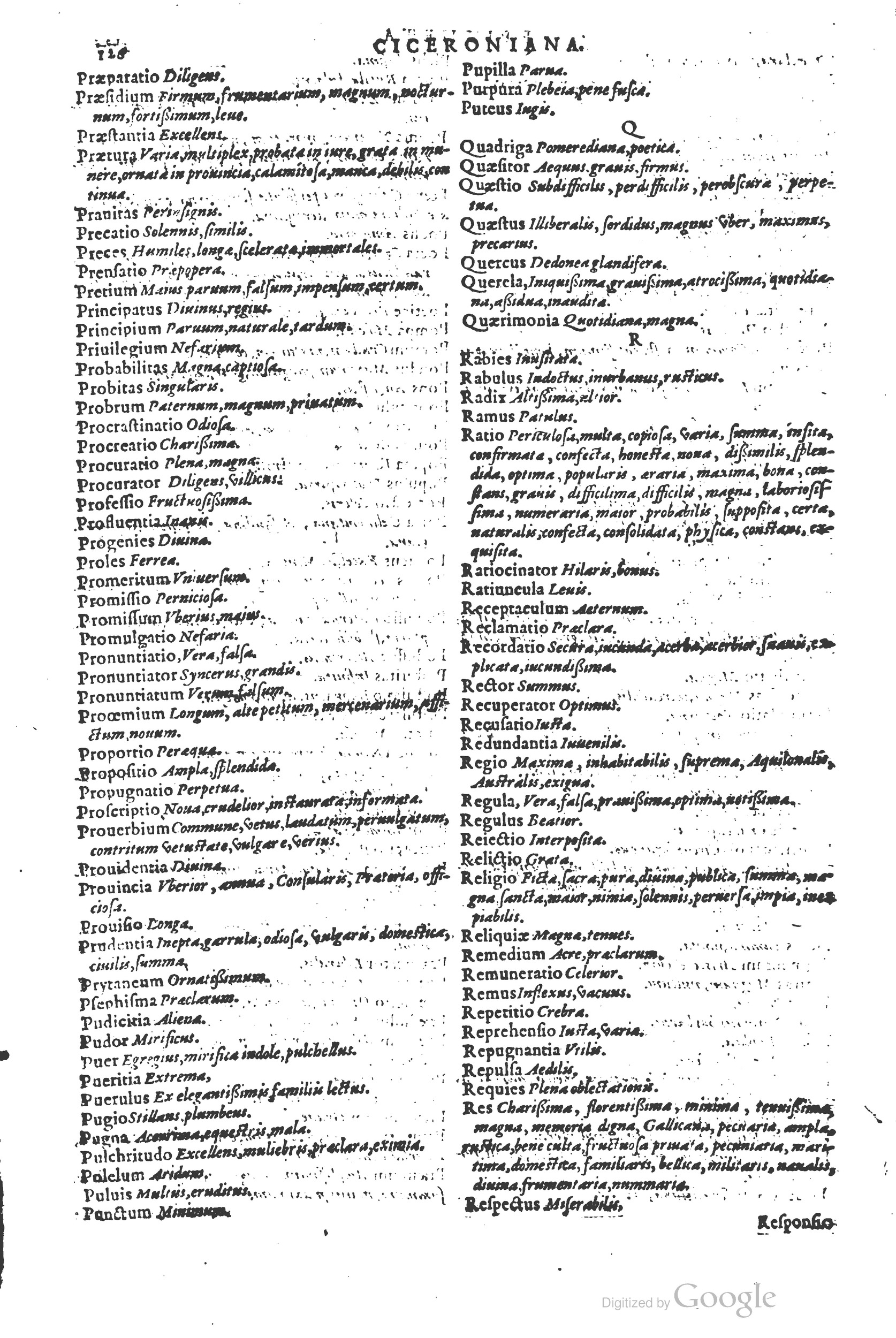 1578 - Louis Cloquemin - Trésor des mots et traits français - BSB Munich