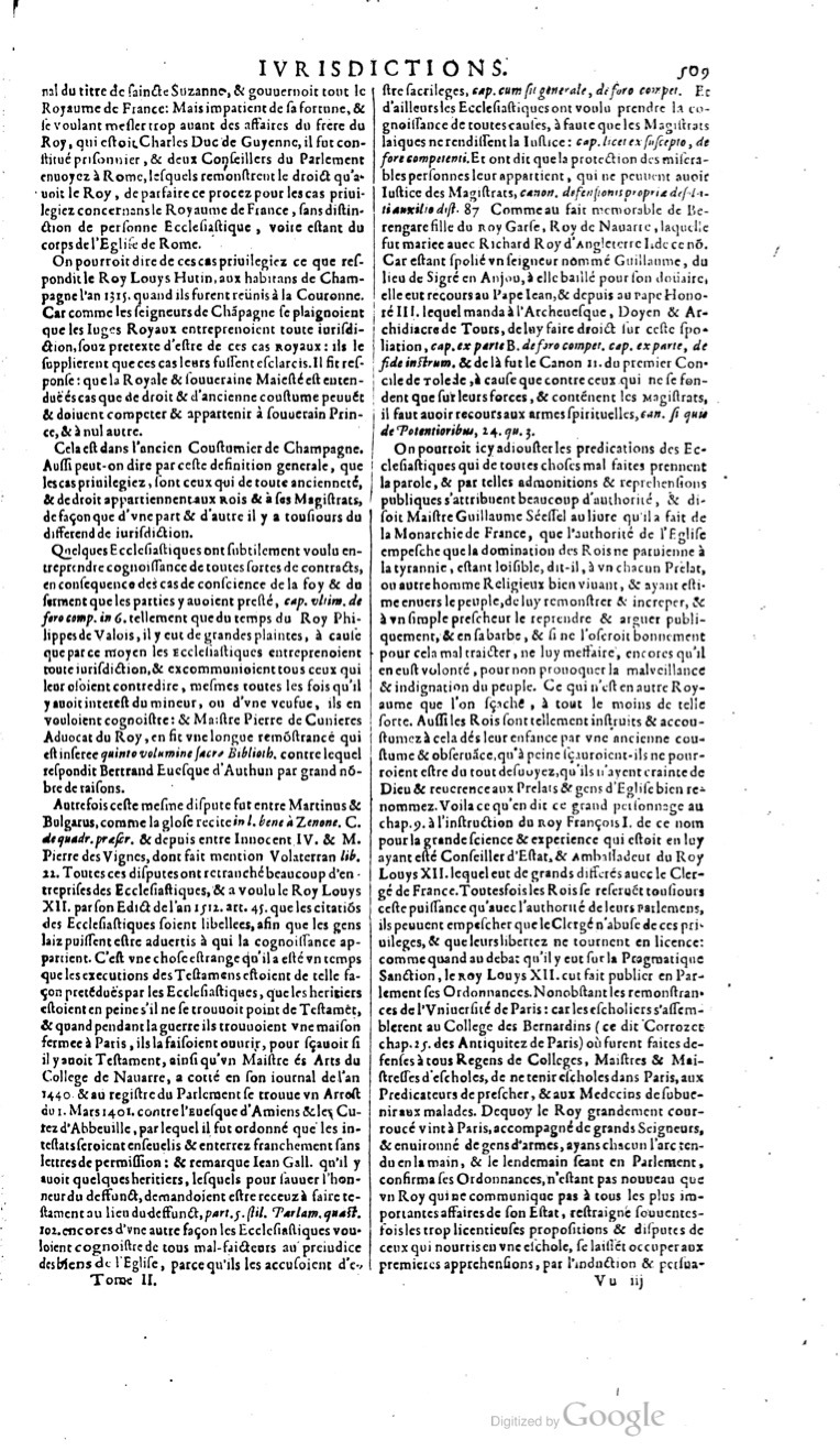 1629 - Veuve Nicolas Buon - Trésor du droit français (29620 T. 2) - BM Lyon