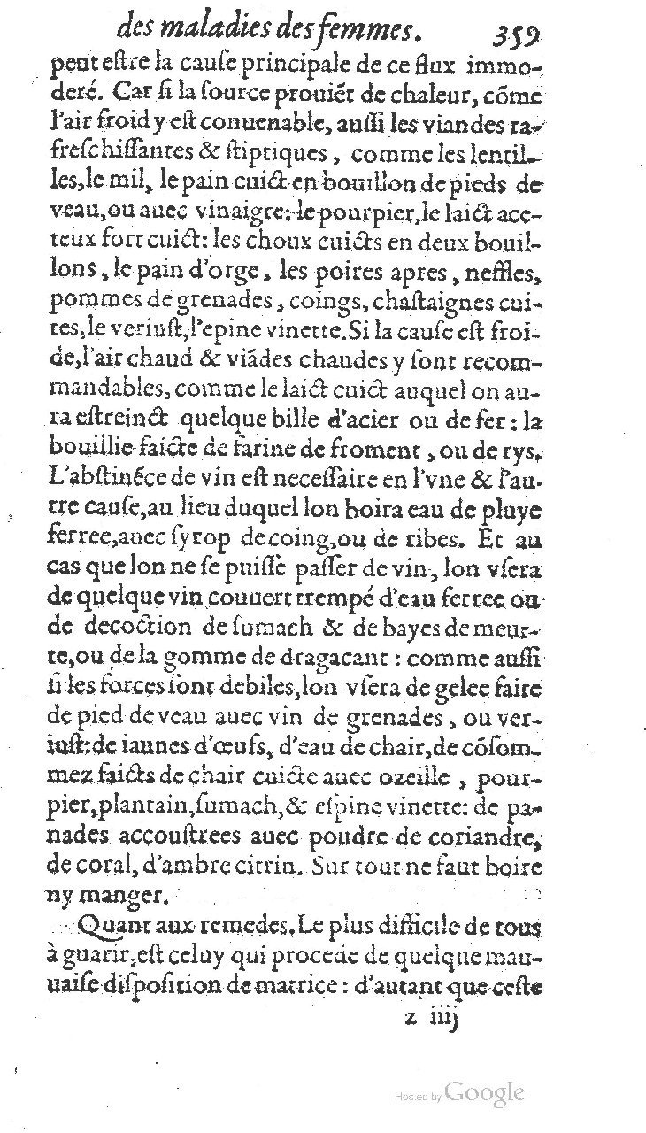 1585 - Jacques du Puis - Trésor des remèdes secrets pour les maladies des femmes - BnF