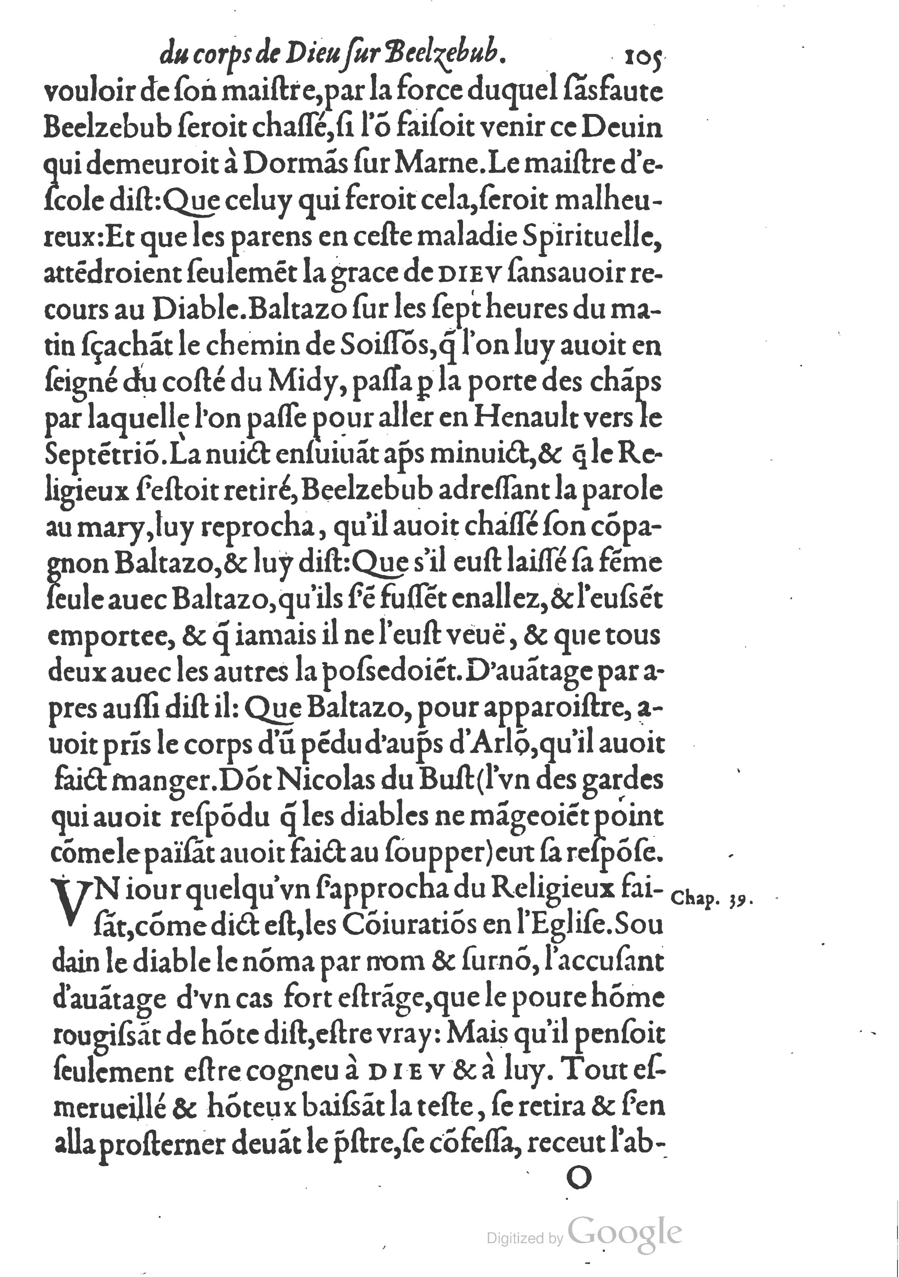 1578 - Nicolas Chesneau - Trésor et entière histoire de la triomphante victoire du corps de Dieu sur l’esprit malin - British Library 1578 - Nicolas Chesneau - Trésor et entière histoire de la triomphante victoire du corps de Dieu sur l’esprit malin - British Library