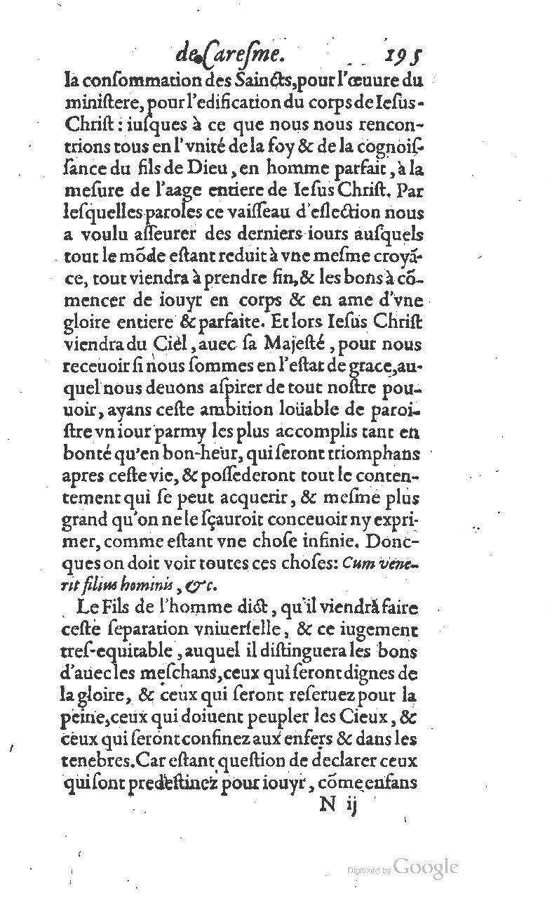 1607 - Nicolas Du Fossé - Trésor quadragésimal - T 01 - BM Lyon