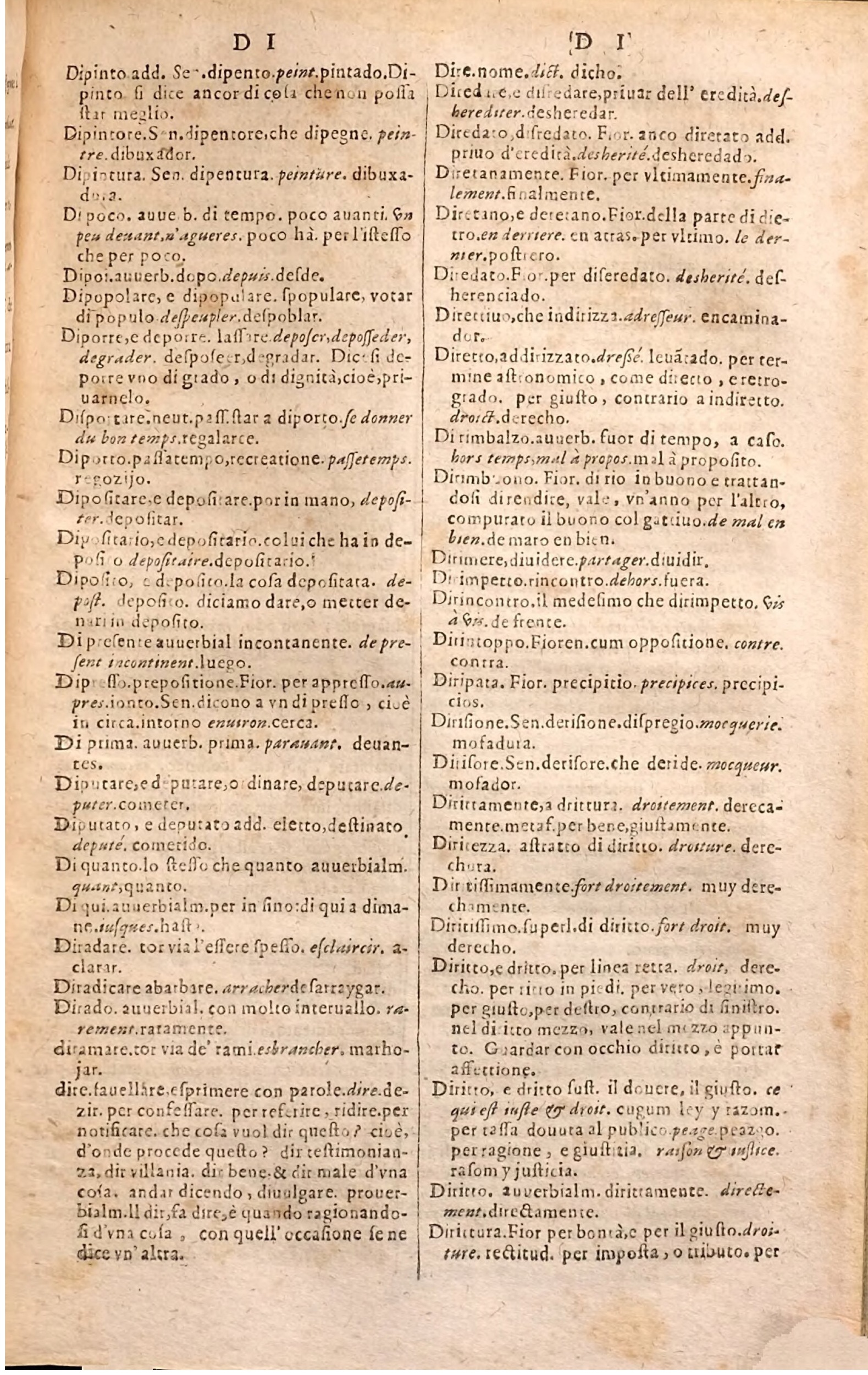 1627 - Jacques Crespin - Trésor des trois langues (Troisième partie) - Regensburg