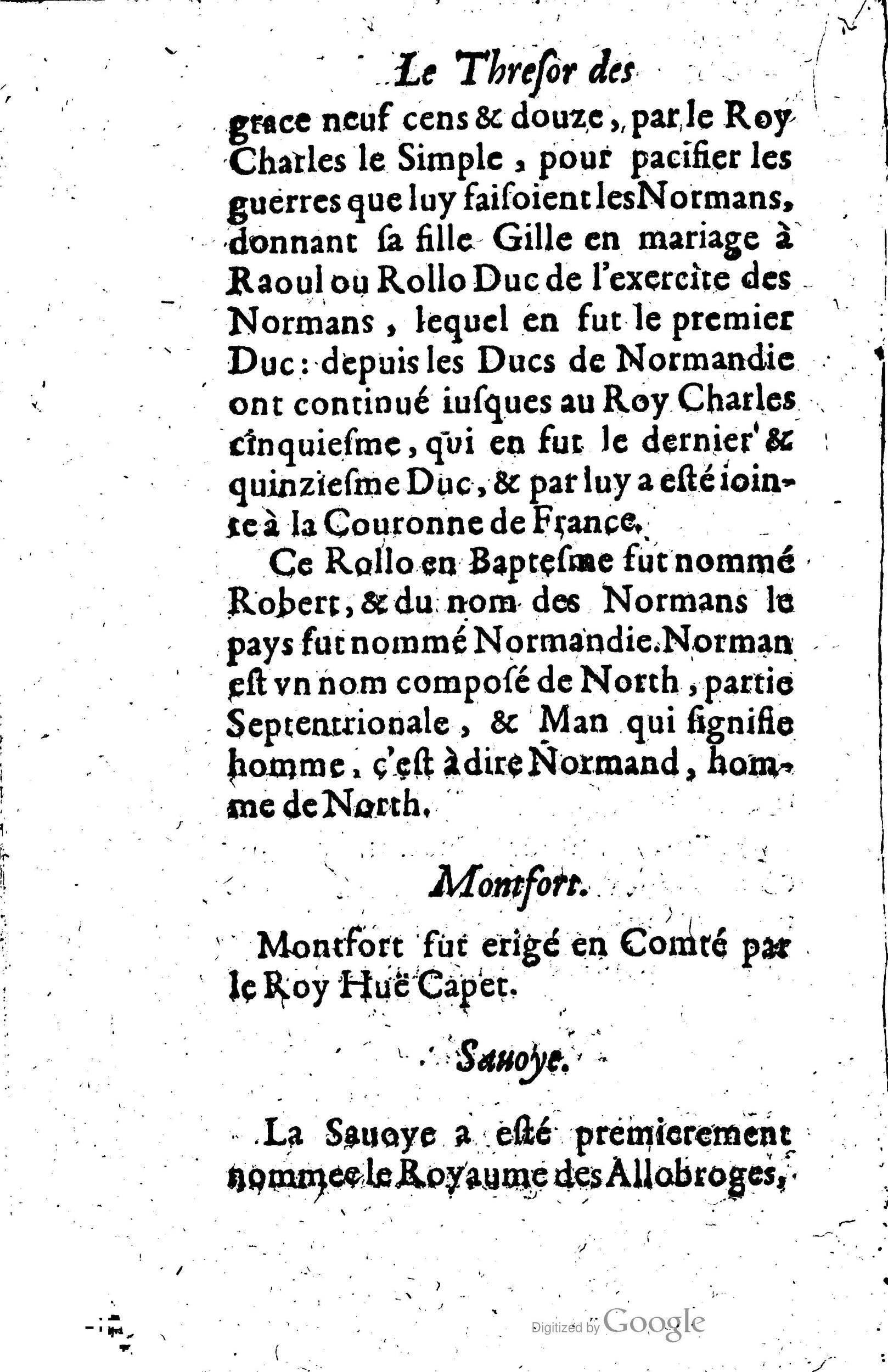 1619 - Jean Corrozet - Trésor des histoires de France - Anvers Musée Plantin-Moretus