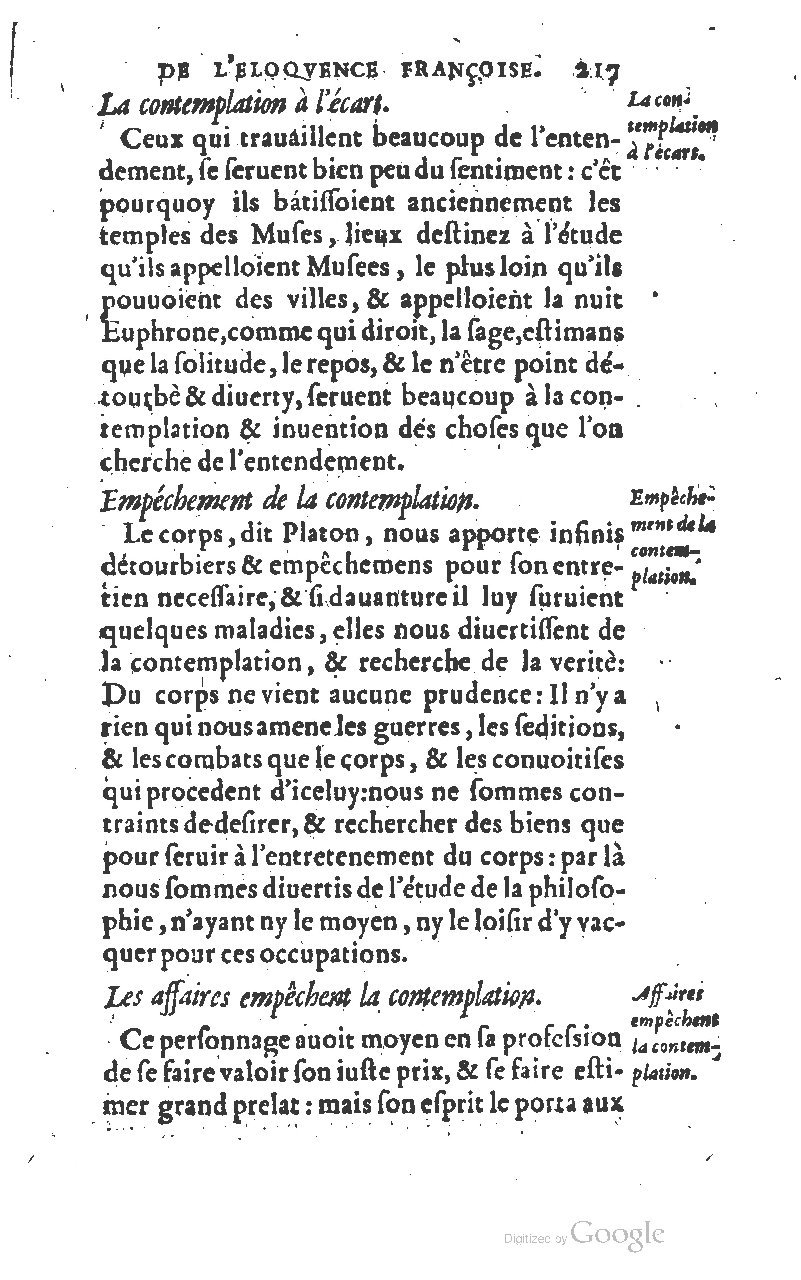 1610 - Louis Coste - Trésor de l’éloquence française (Seconde partie) - BM Lyon