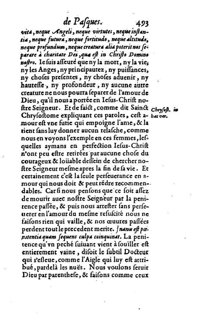 1607 - Nicolas Du Fossé - Trésor quadragésimal - T 02 - BM Lyon