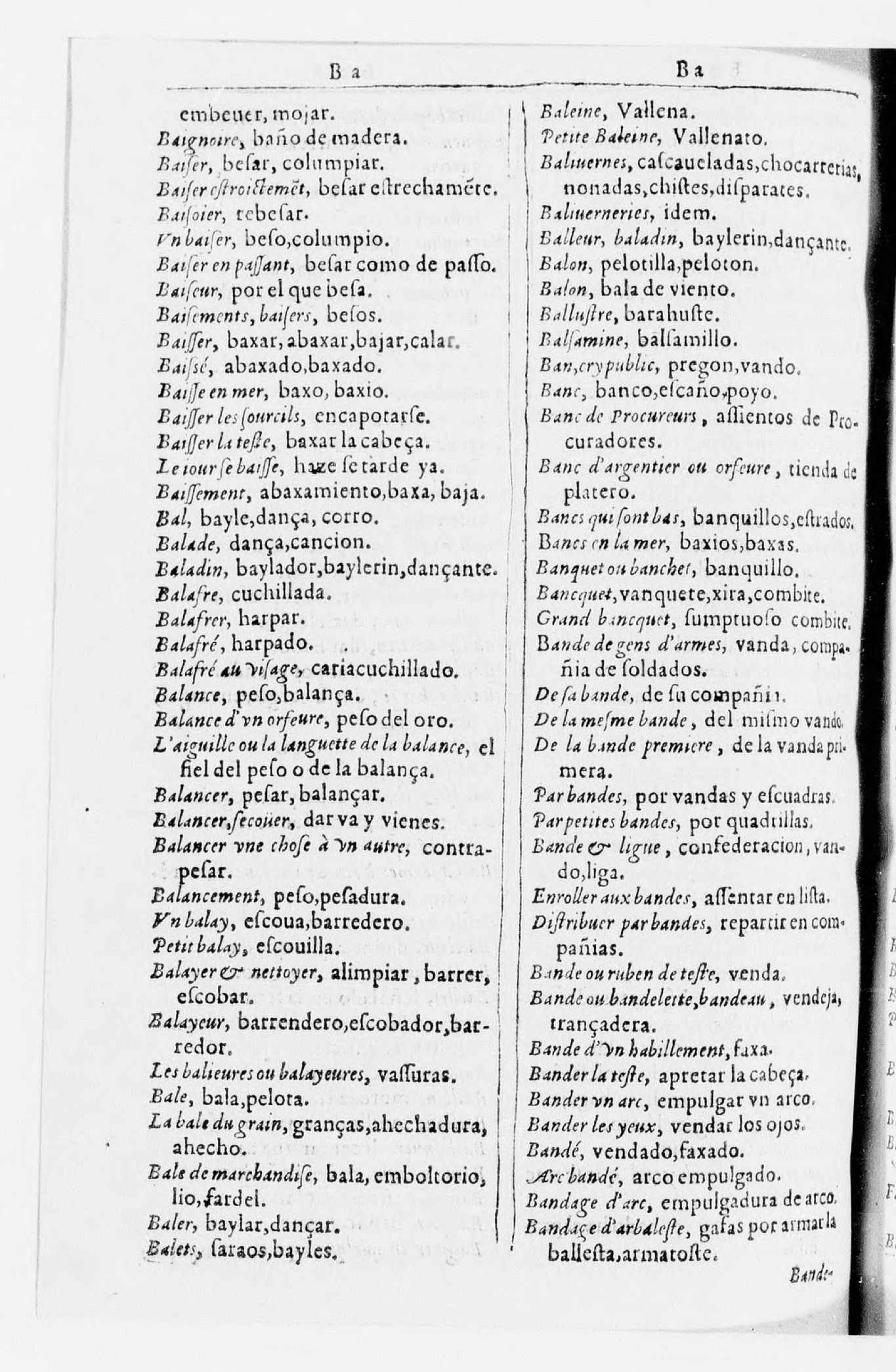 1616 - Veuve Marc Orry - Trésor des deux langues espagnole et française (Seconde partie) - BnF 1616 - Veuve Marc Orry - Trésor des deux langues espagnole et française (Seconde partie) - BnF