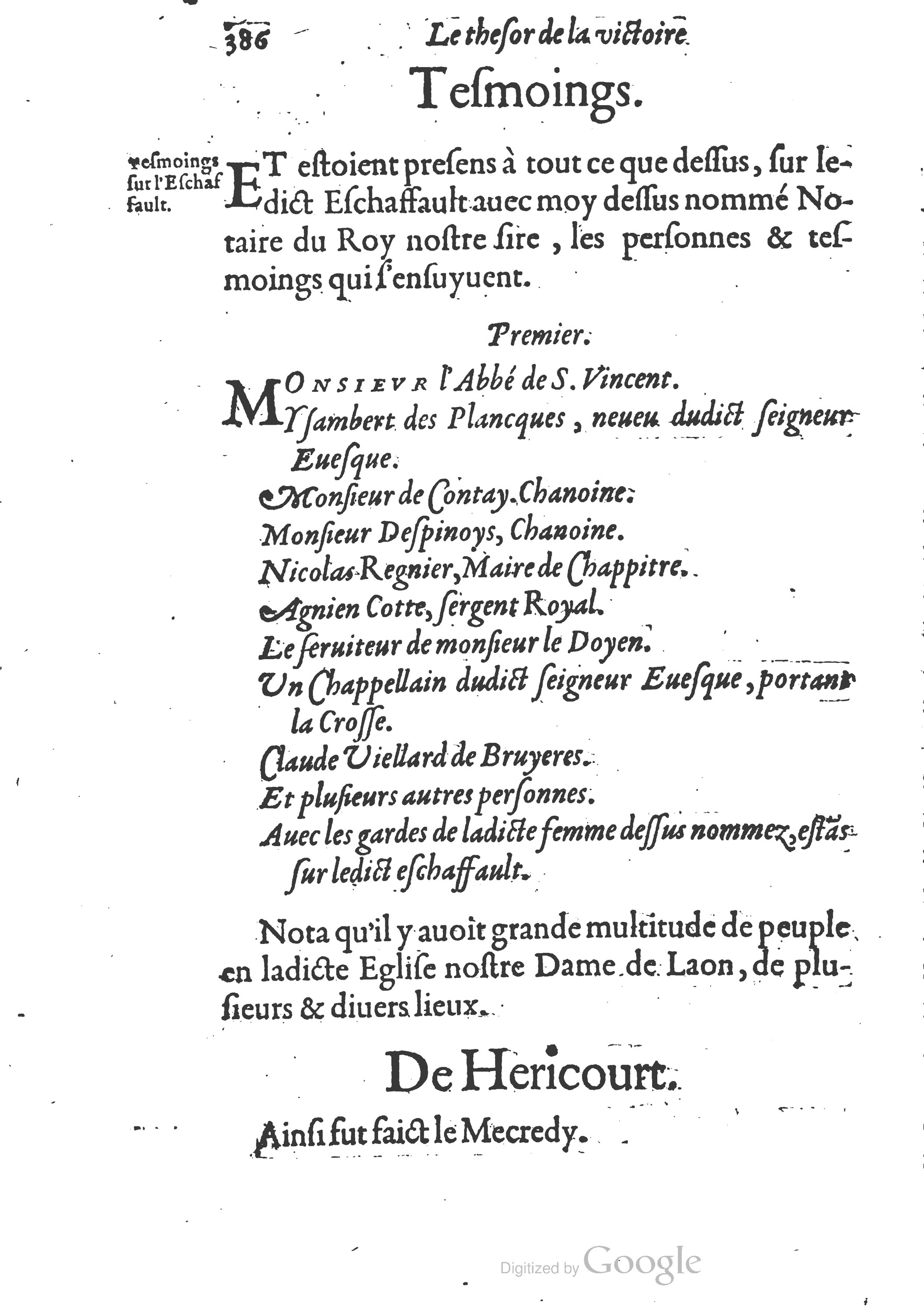 1578 - Nicolas Chesneau - Trésor et entière histoire de la triomphante victoire du corps de Dieu sur l’esprit malin - British Library 1578 - Nicolas Chesneau - Trésor et entière histoire de la triomphante victoire du corps de Dieu sur l’esprit malin - British Library