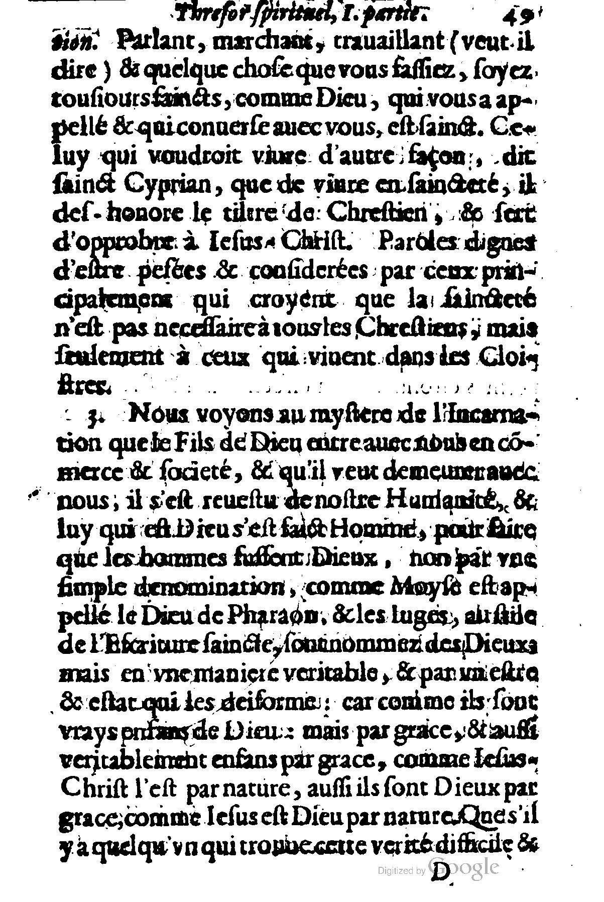 1635 - Sébastien Huré - Trésor spirituel contenant les obligations - BM Lyon