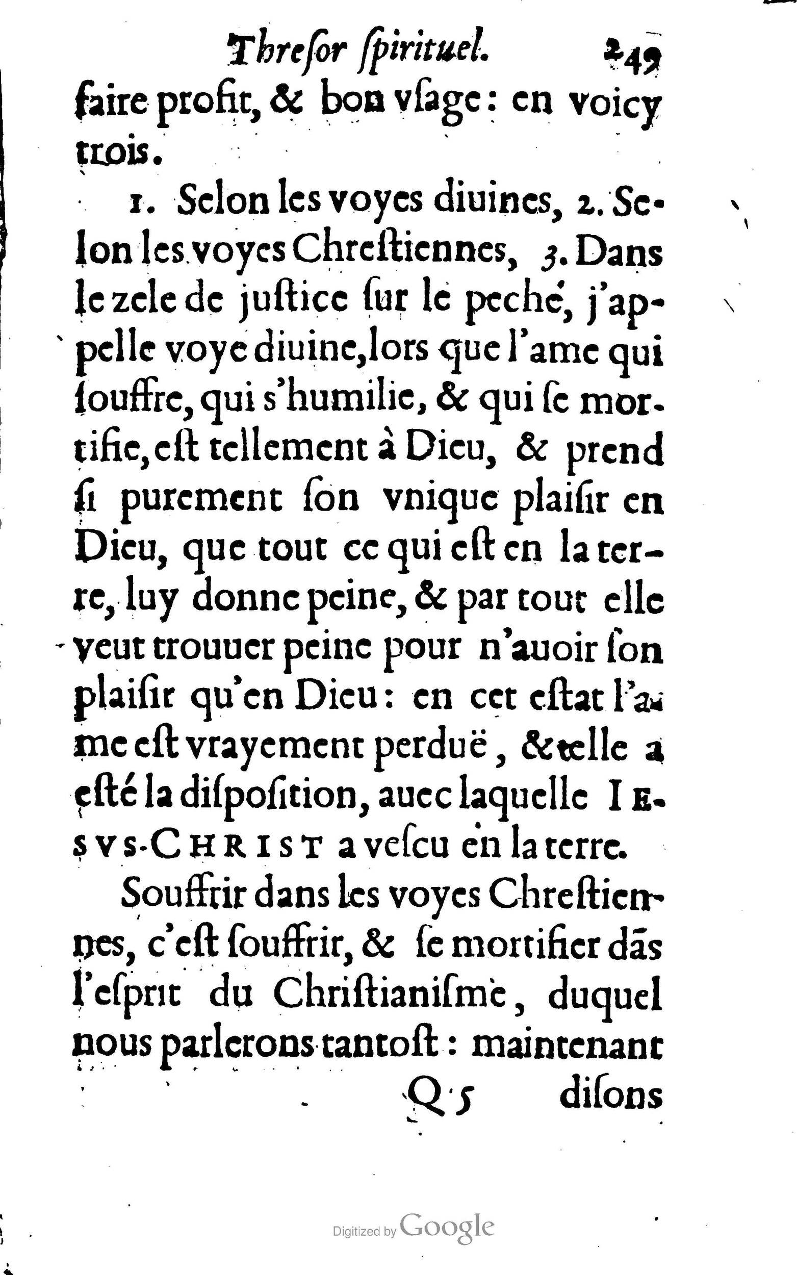 1633 - François Waudré - Trésor spirituel contenant les excellences du christianisme - BM Lyon