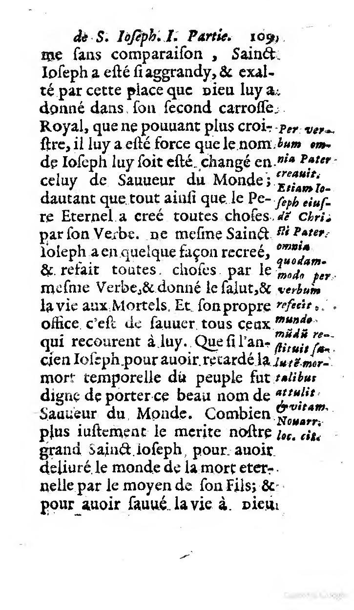1646 - Jean Piot - Trésor inestimable de Saint-Joseph - BNC Rome