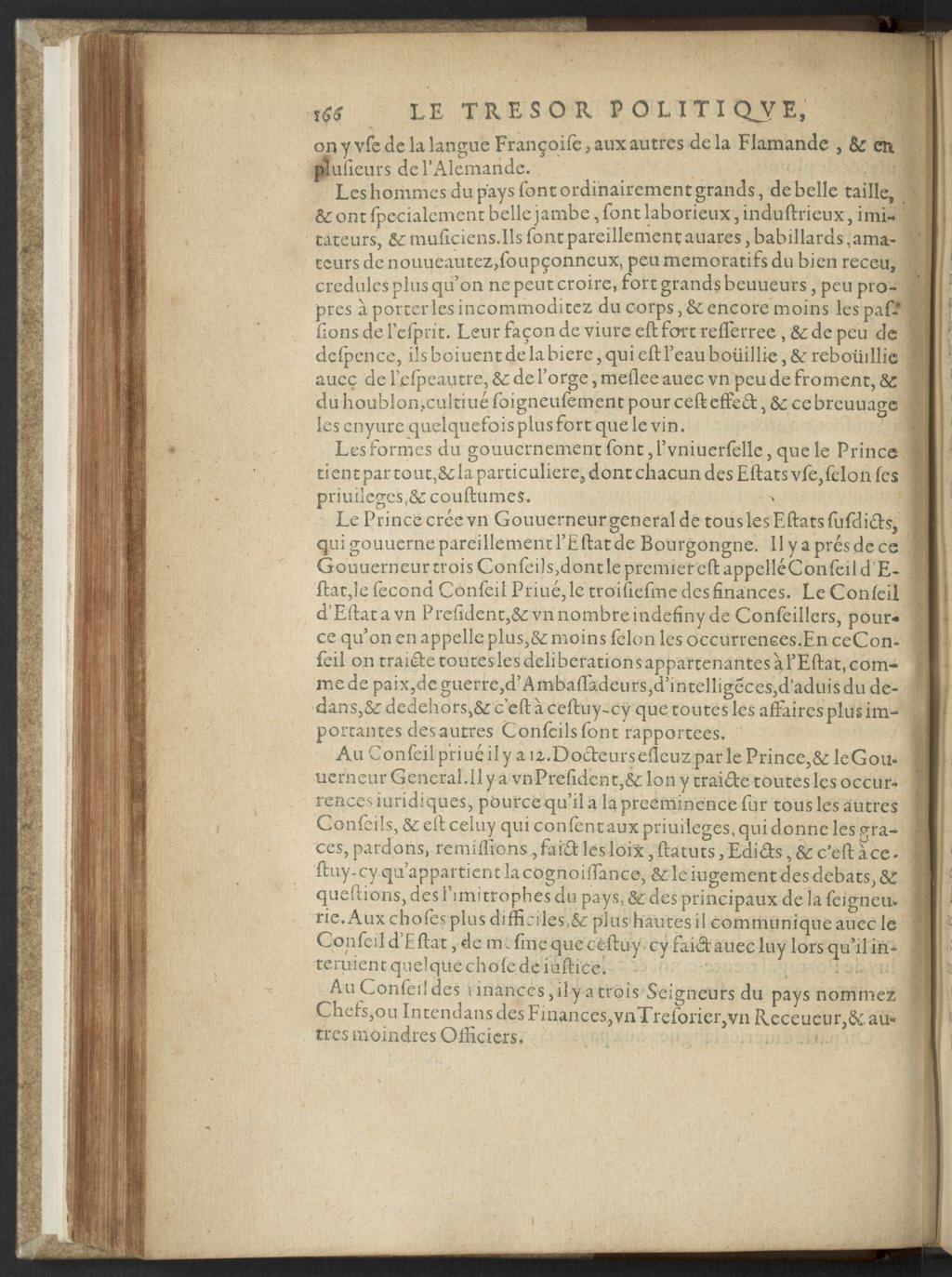 1608 - Nicolas Du Fossé - Trésor politique - BnF Tolbiac