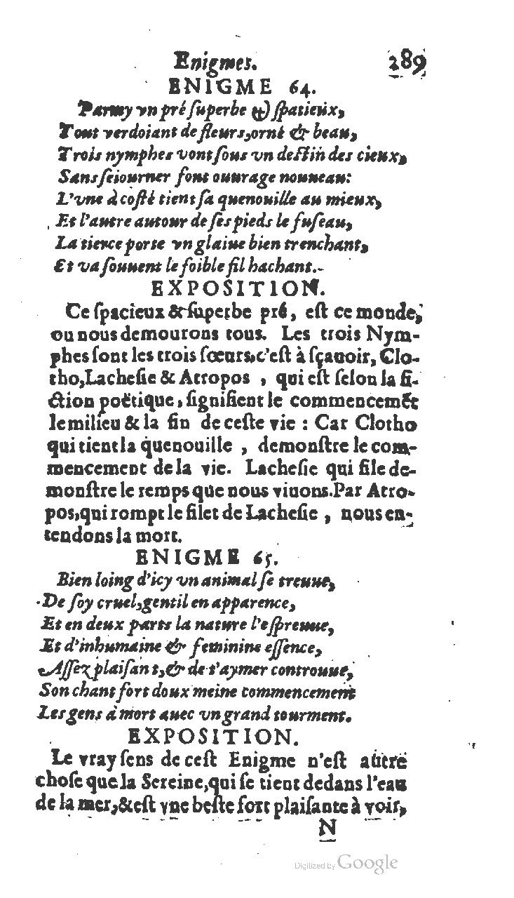 1611 - Jean Osmont - Trésor des récréations - BSB Munich