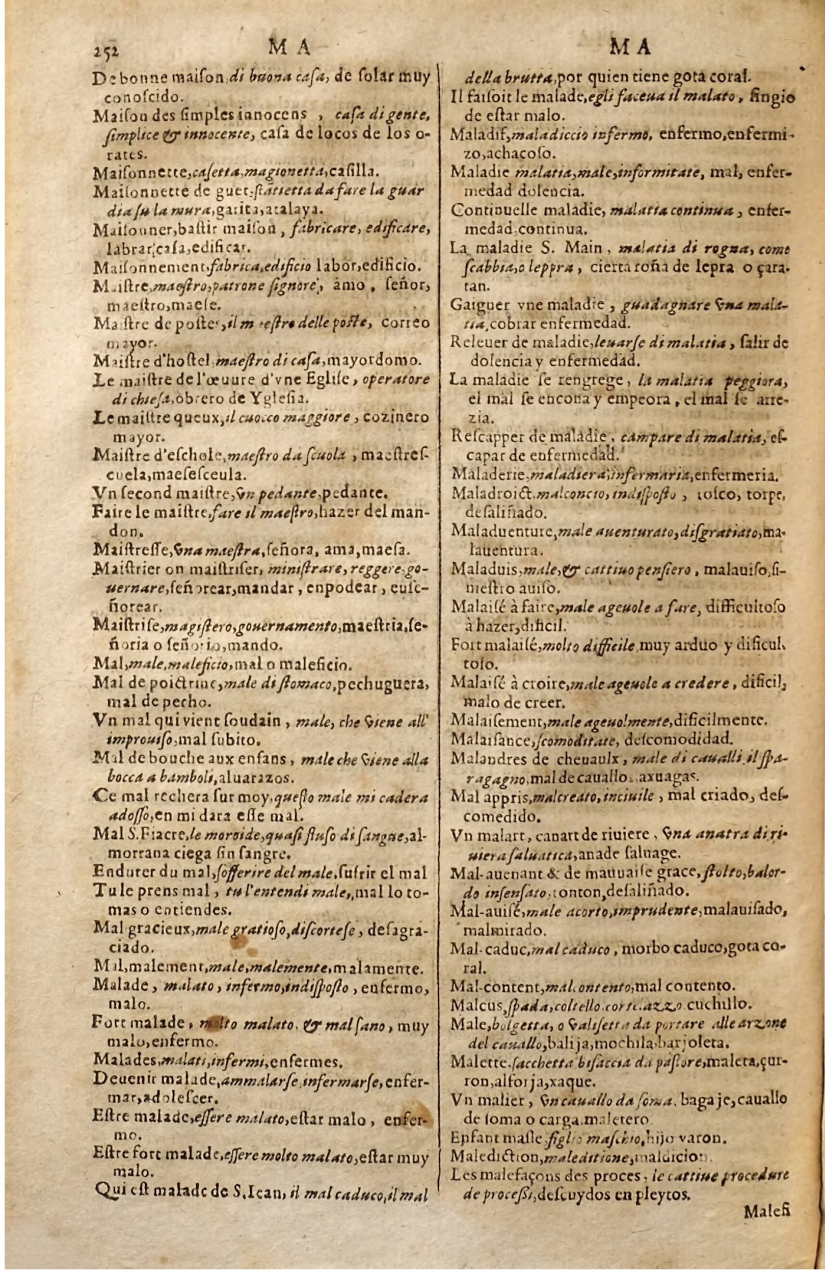 1627 - Jacques Crespin - Trésor des trois langues (Seconde partie) - Regensburg