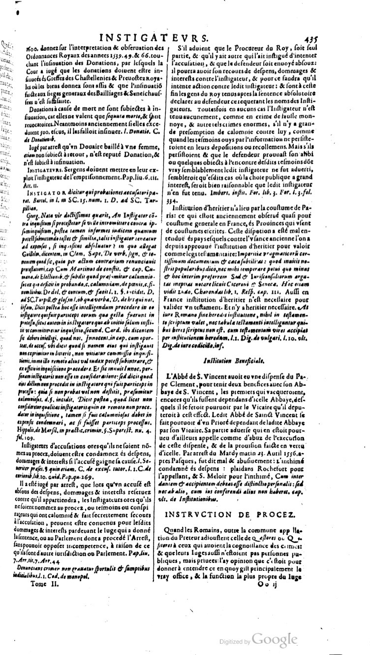 1629 - Veuve Nicolas Buon - Trésor du droit français (29620 T. 2) - BM Lyon