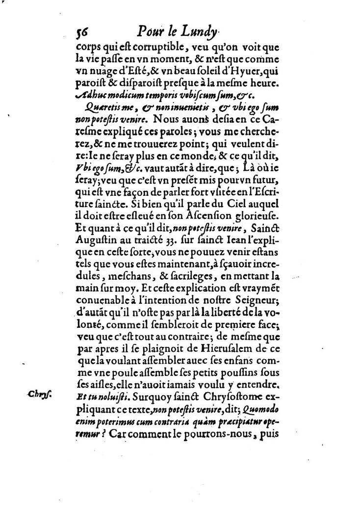 1607 - Nicolas Du Fossé - Trésor quadragésimal - T 02 - BM Lyon