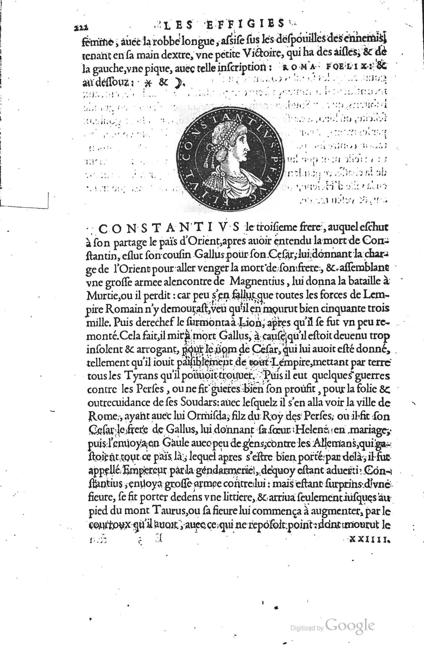 1553 - Jacopo Strada et Thomas Guérin - Épitome du Trésor des antiquités - Prague