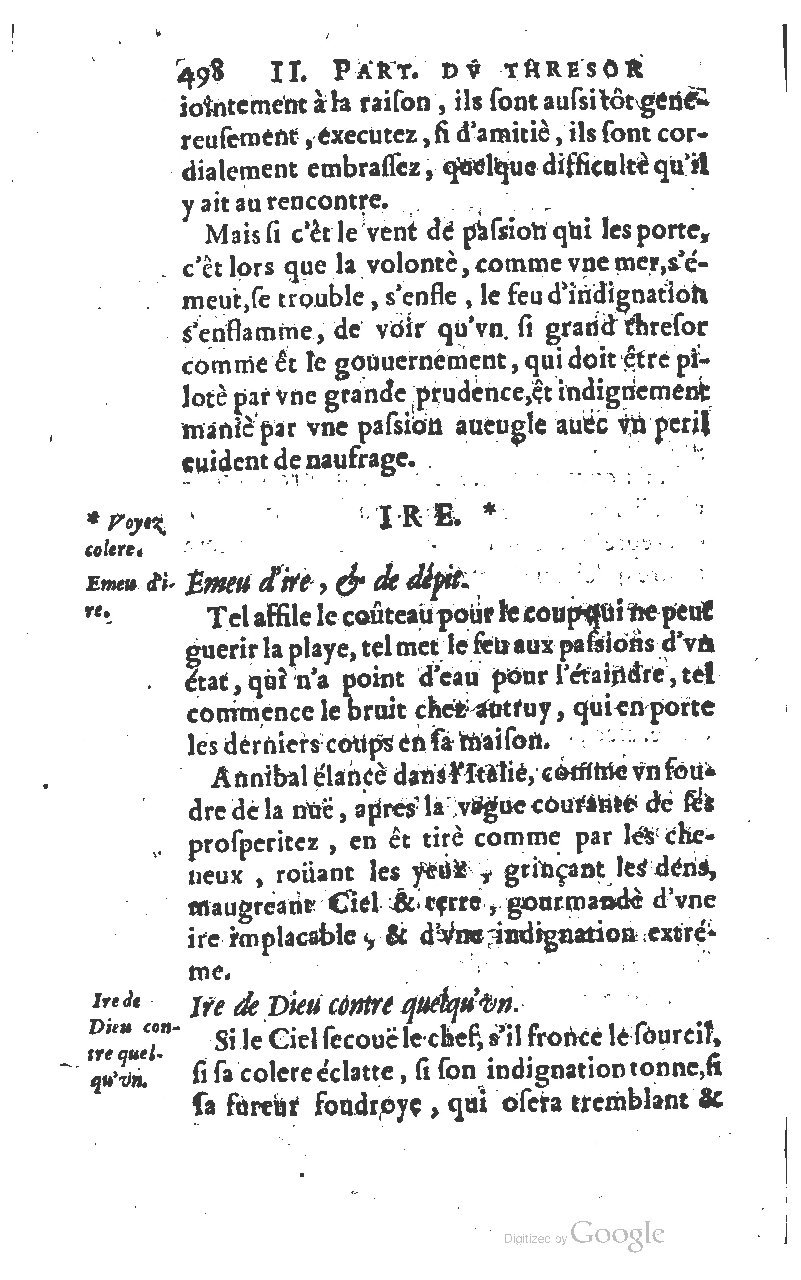 1610 - Louis Coste - Trésor de l’éloquence française (Seconde partie) - BM Lyon