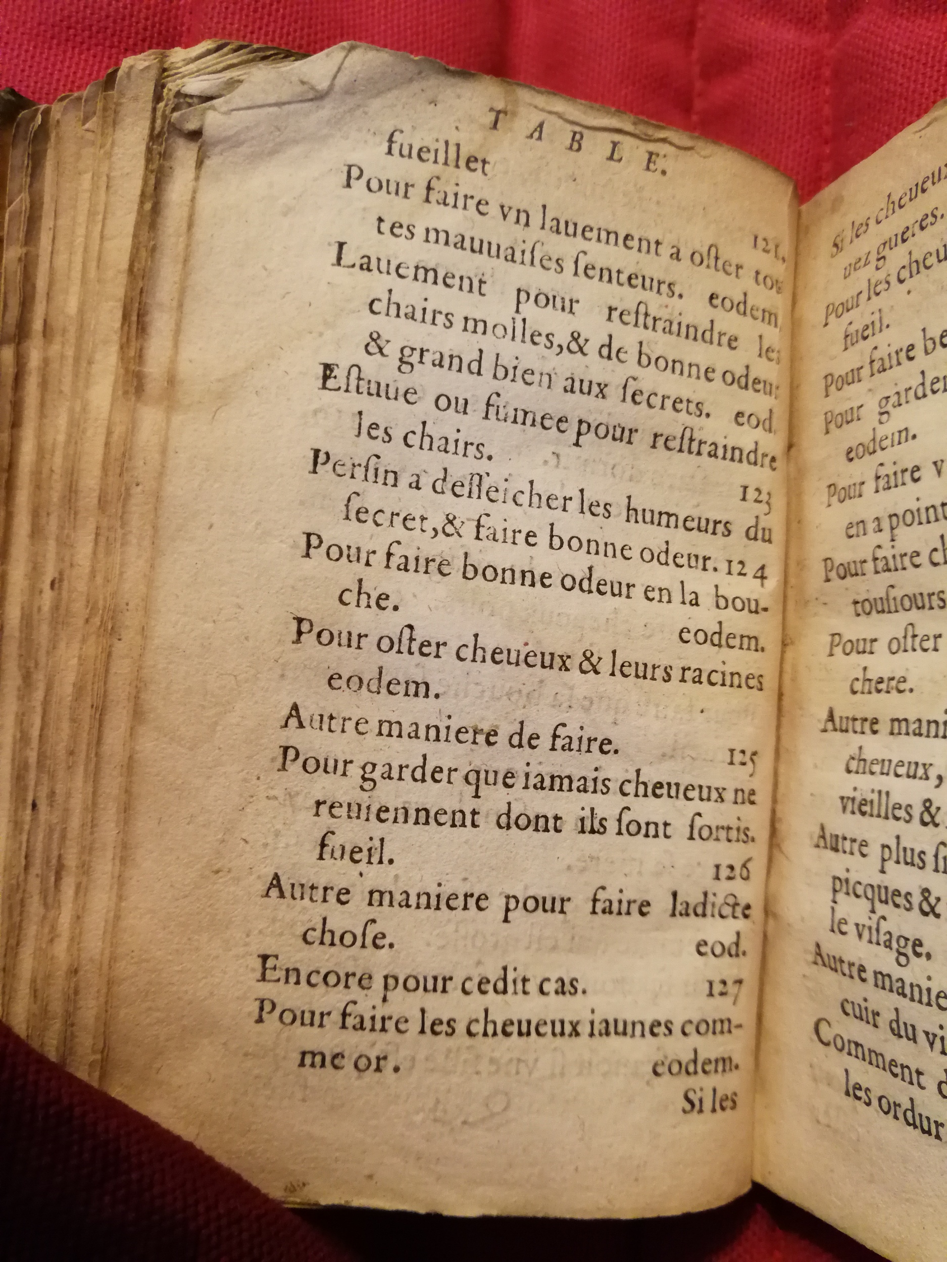 1586 - Benoît Rigaud - Trésor des fleurs et secrets de médecine - Sainte-Geneviève