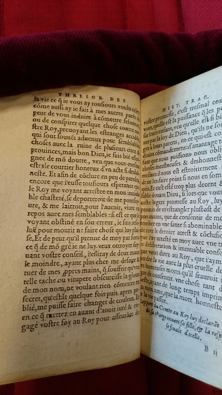 1581 - Pierre Le Voirier et Gervais Mallot - Trésor des histoires tragiques - BnF Richelieu 1581 - Pierre Le Voirier et Gervais Mallot - Trésor des histoires tragiques - BnF Richelieu