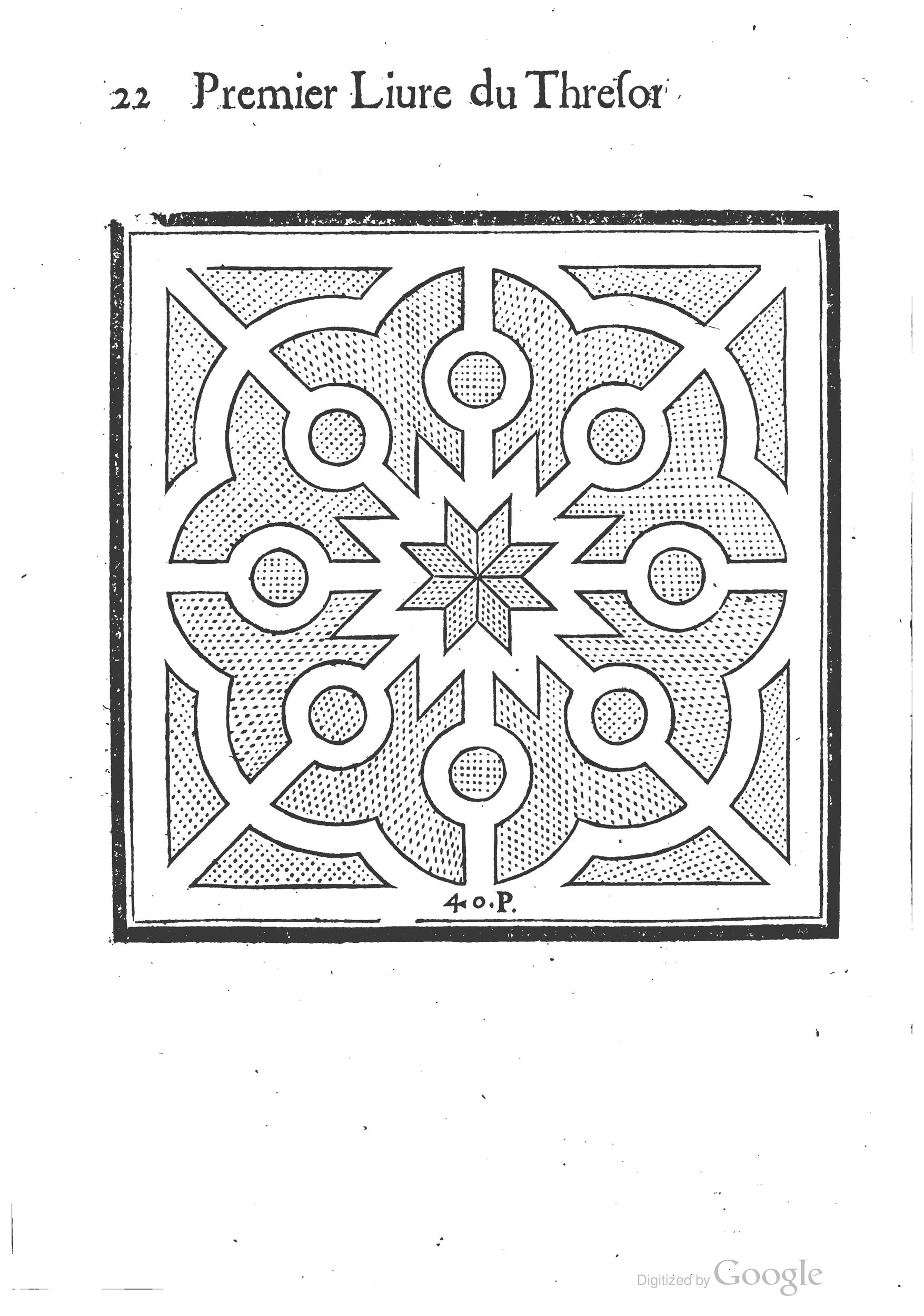 1629 - Étienne Gamonet - Trésor des parterres de l’univers - BM Lyon