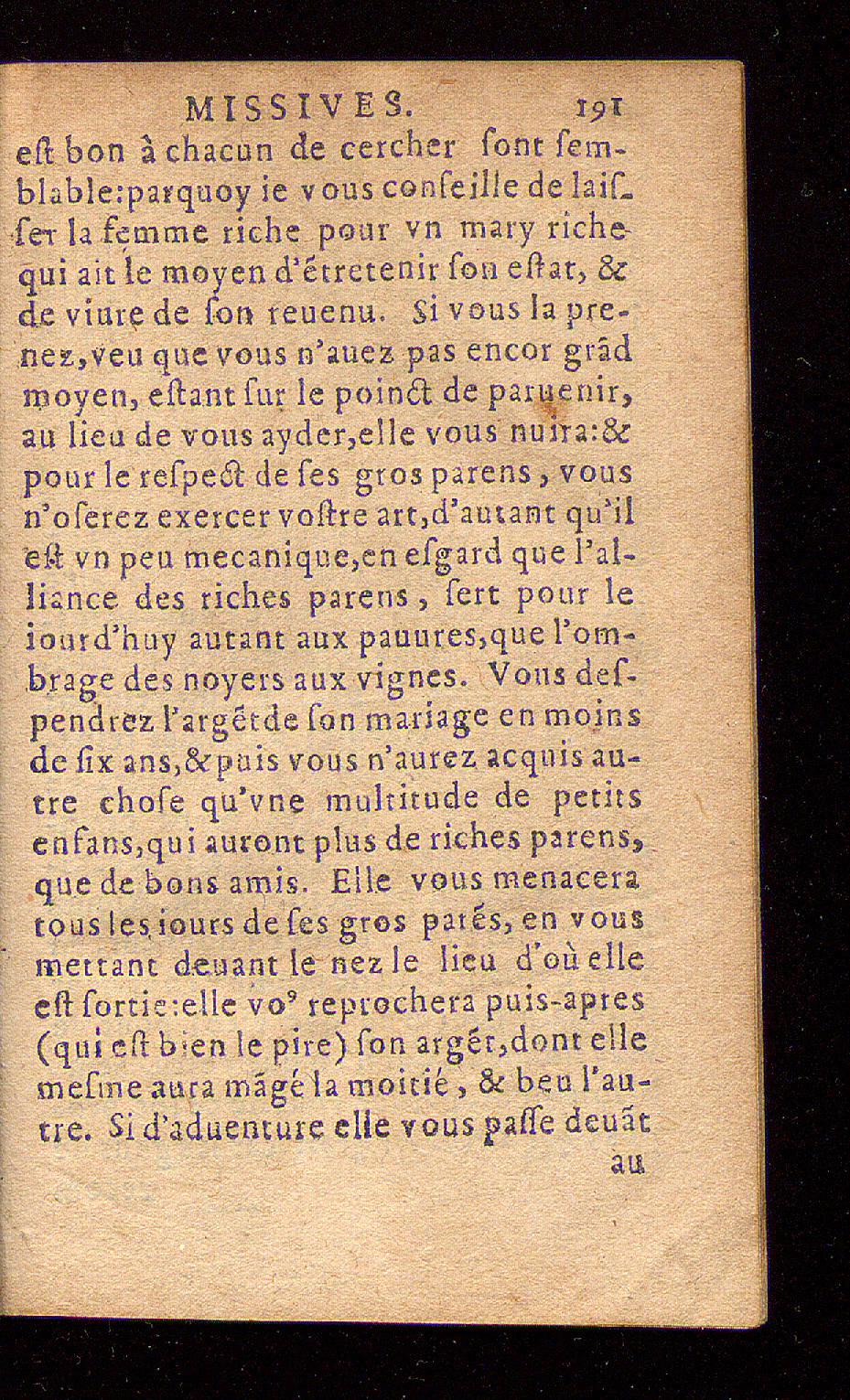 1614 - Barthélemy Vincent - Élite et Trésor des lettres missives - Bâle