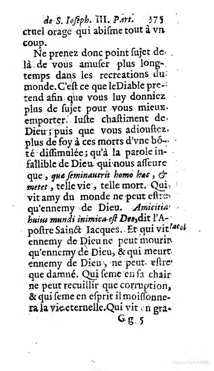 1646 - Jean Piot - Trésor inestimable de Saint-Joseph - BNC Rome