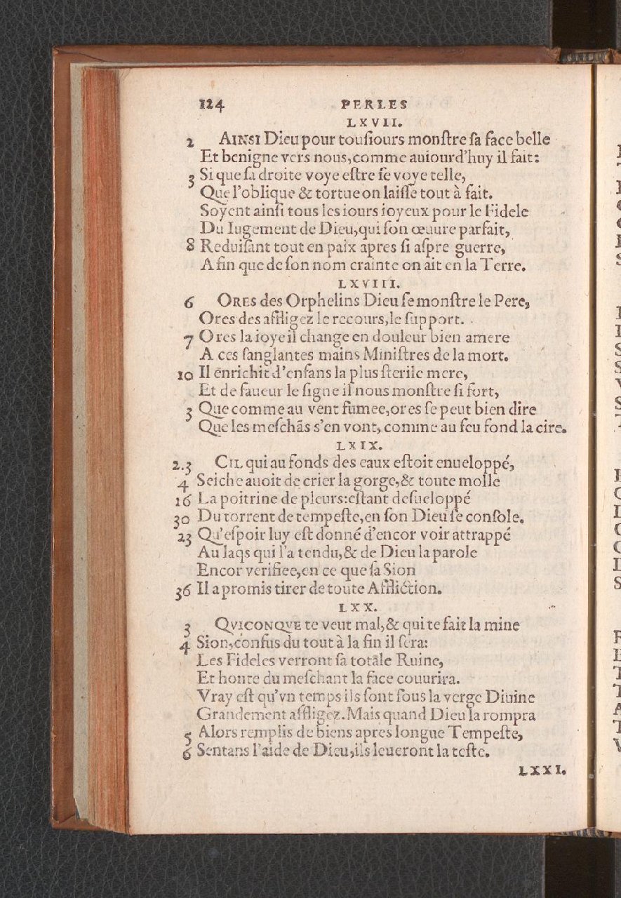 1577 - Jean de Laon - Trésor des 150 psaumes de David - Genève