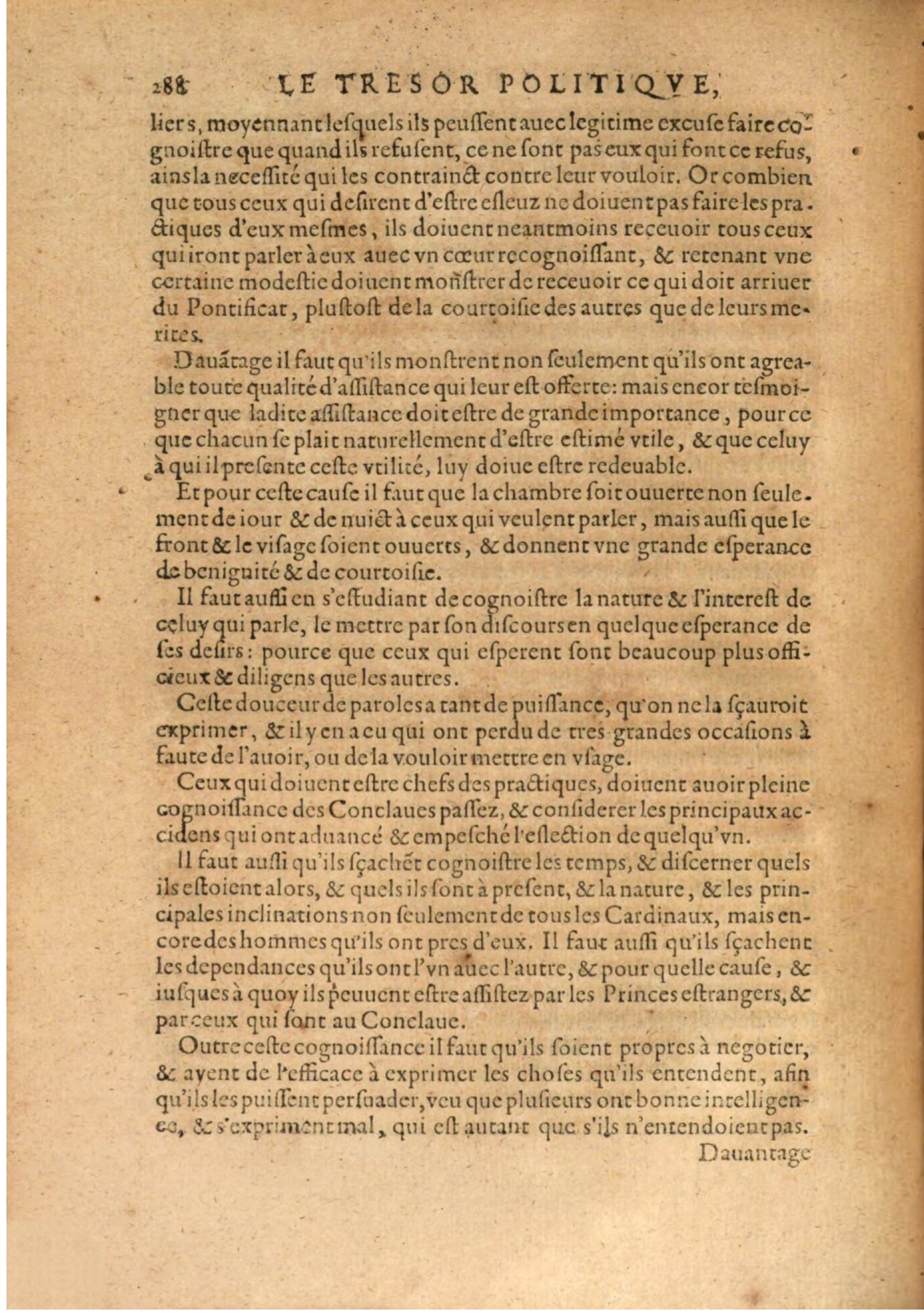 1608 - Nicolas Du Fossé - Trésor politique - BSB Munich