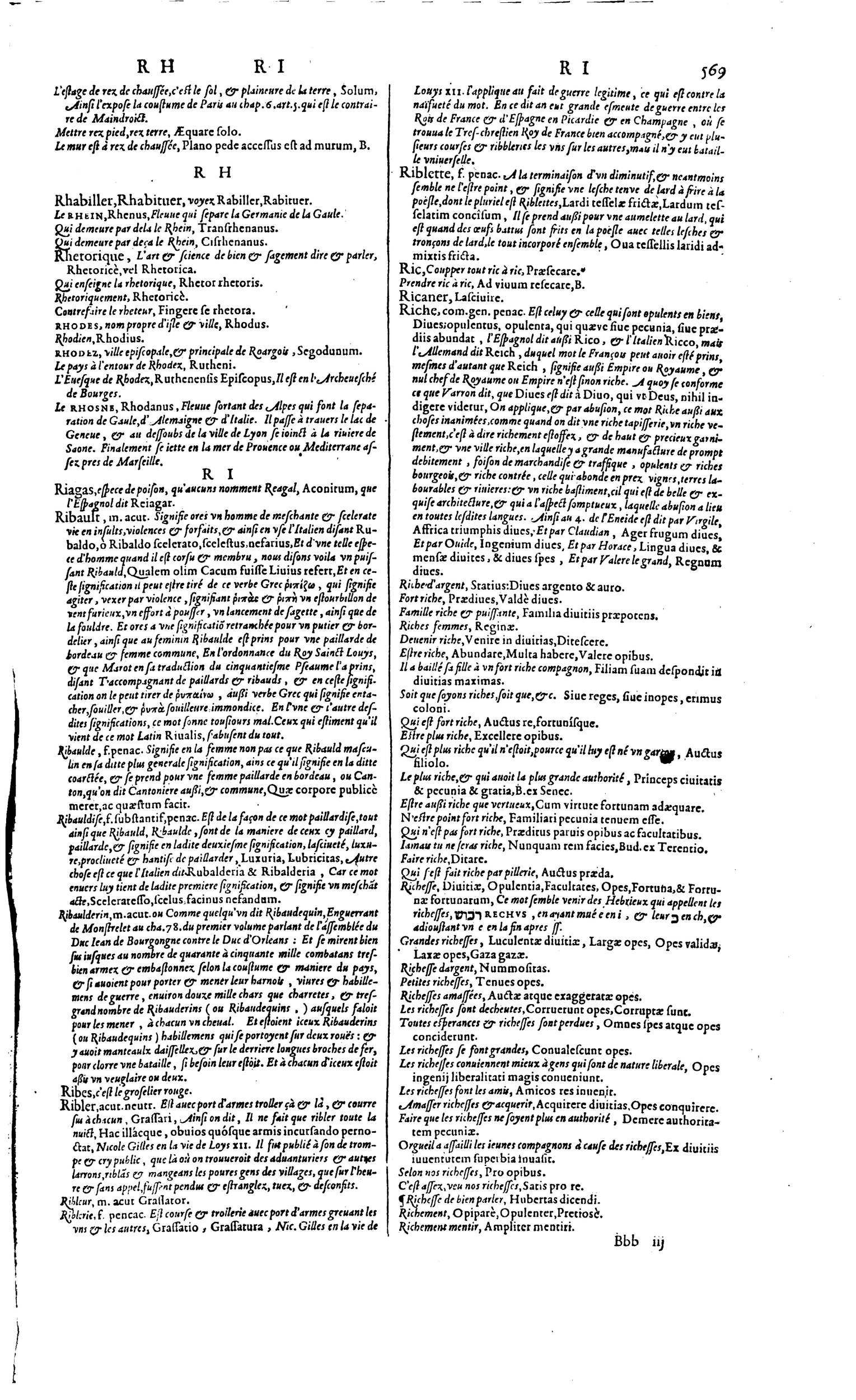 1606 - David Douceur - Trésor de la langue française - BM Lyon 1606 - David Douceur - Trésor de la langue française - BM Lyon