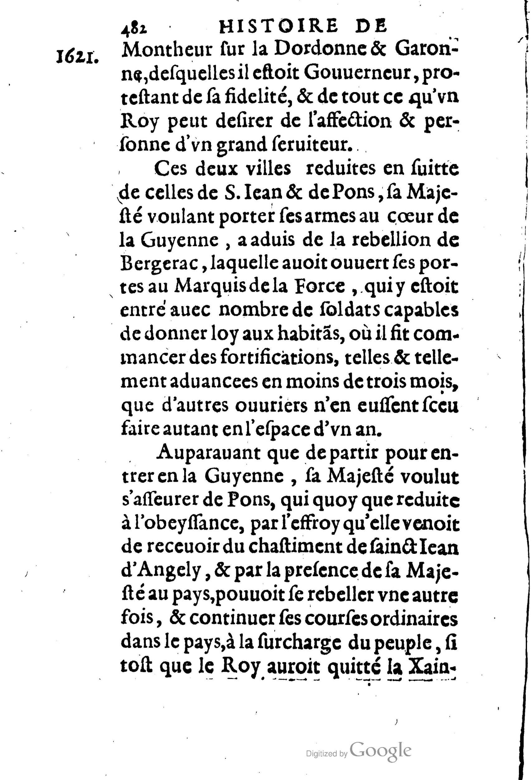1623 - Joseph Bouillerot - Trésor de l’histoire générale de notre temps - BM Lyon