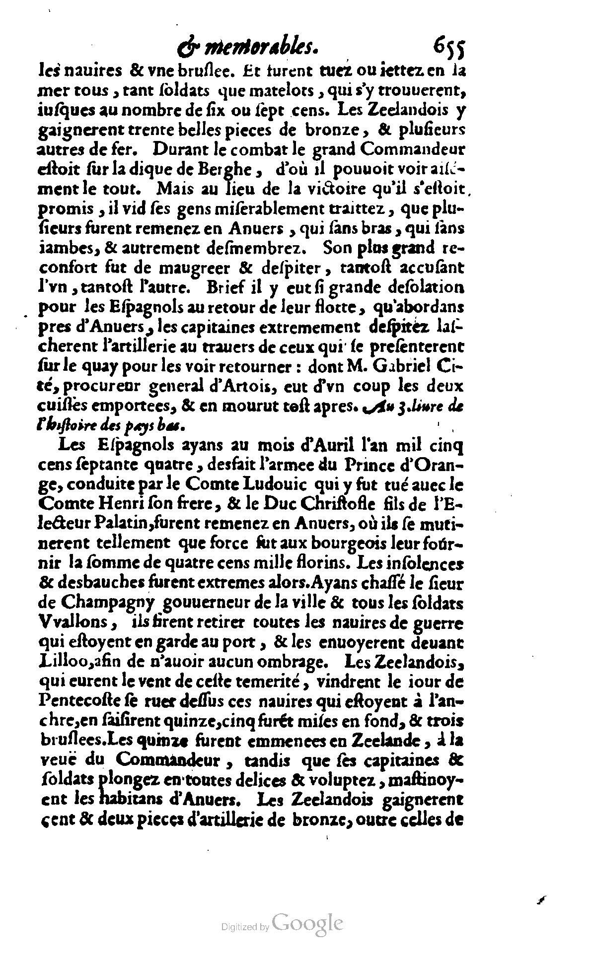 1620 - Samuel Crespin - Trésor d’histoires admirables et mémorables - BCU Lausanne