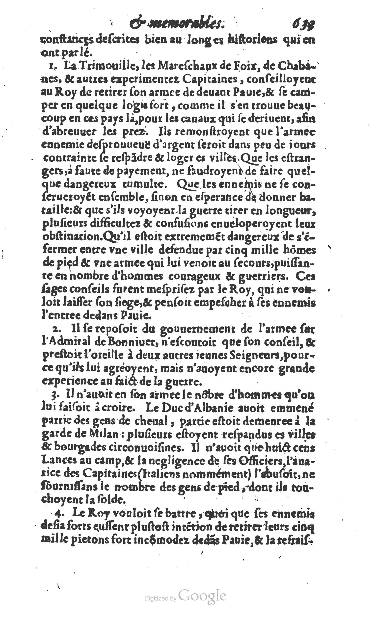 1610 - Paul Marceau - Trésor d’histoires admirables et mémorables - Princeton