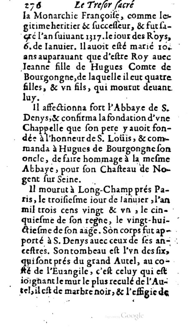 1646 - Jean Billaine - Trésor sacré ou inventaire des saintes reliques - BM Lyon