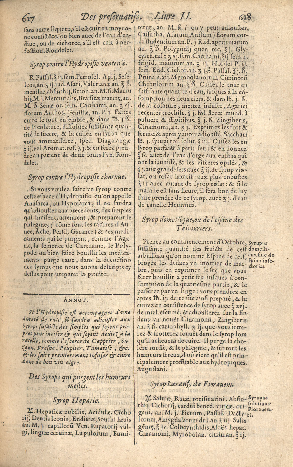 1610 - Étienne Gamonet - Grand Trésor ou dispensaire - CESR Tours