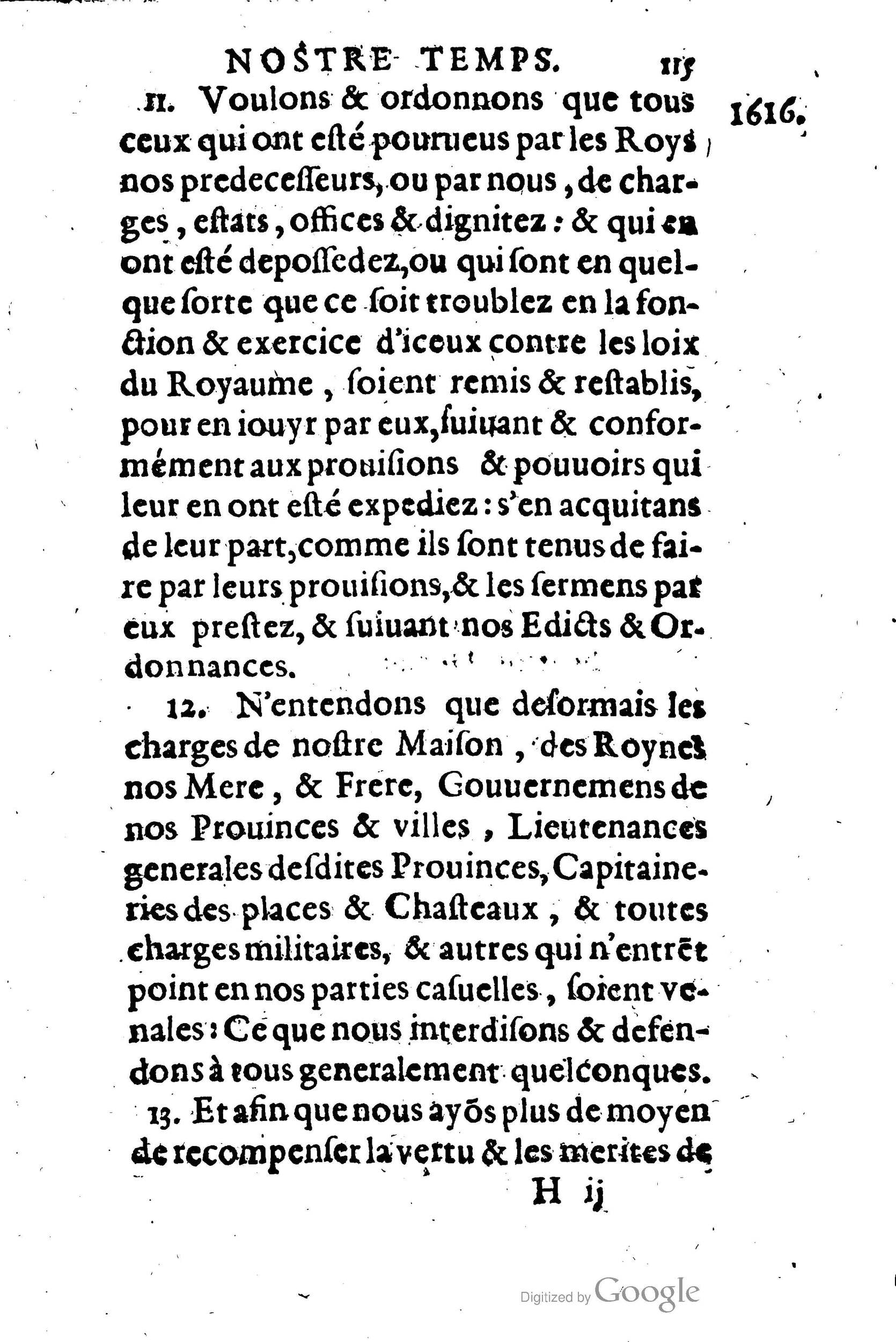 1623 - Joseph Bouillerot - Trésor de l’histoire générale de notre temps - BM Lyon 1623 - Joseph Bouillerot - Trésor de l’histoire générale de notre temps - BM Lyon