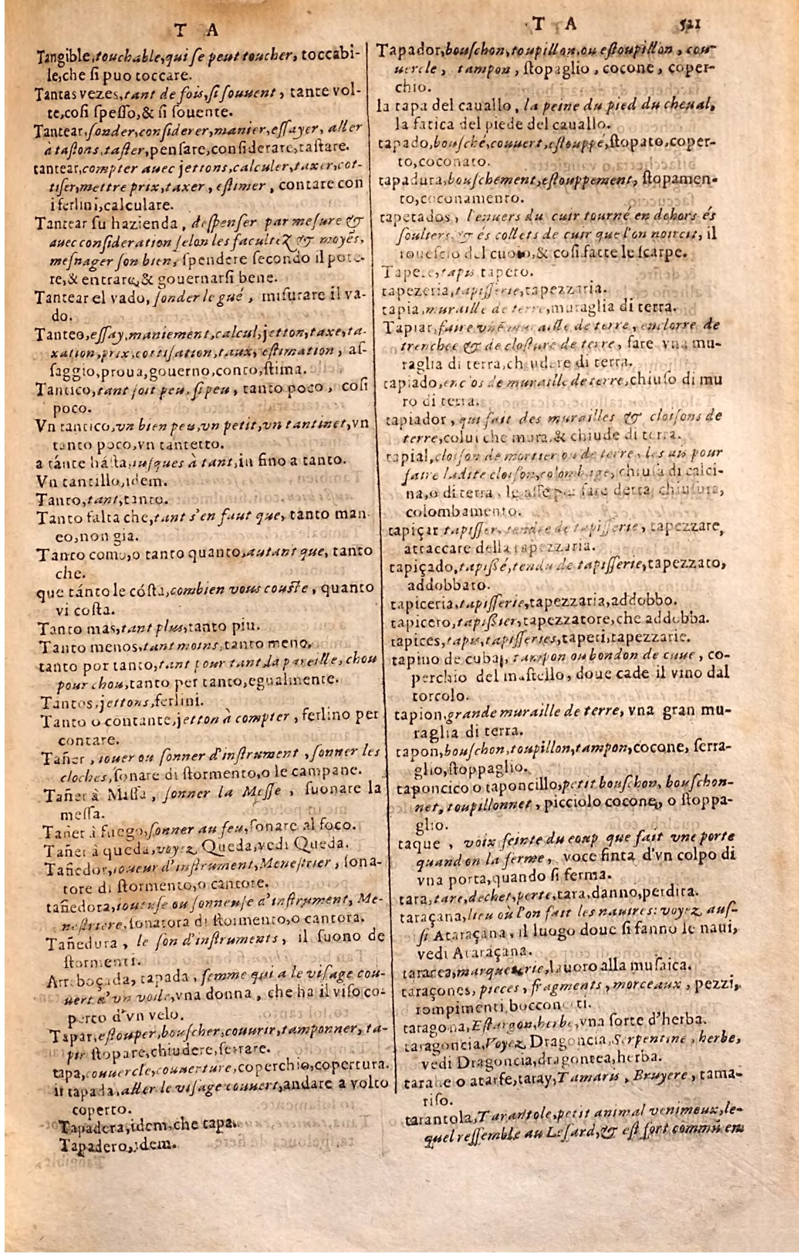 1627 - Jacques Crespin - Trésor des trois langues - Regensburg