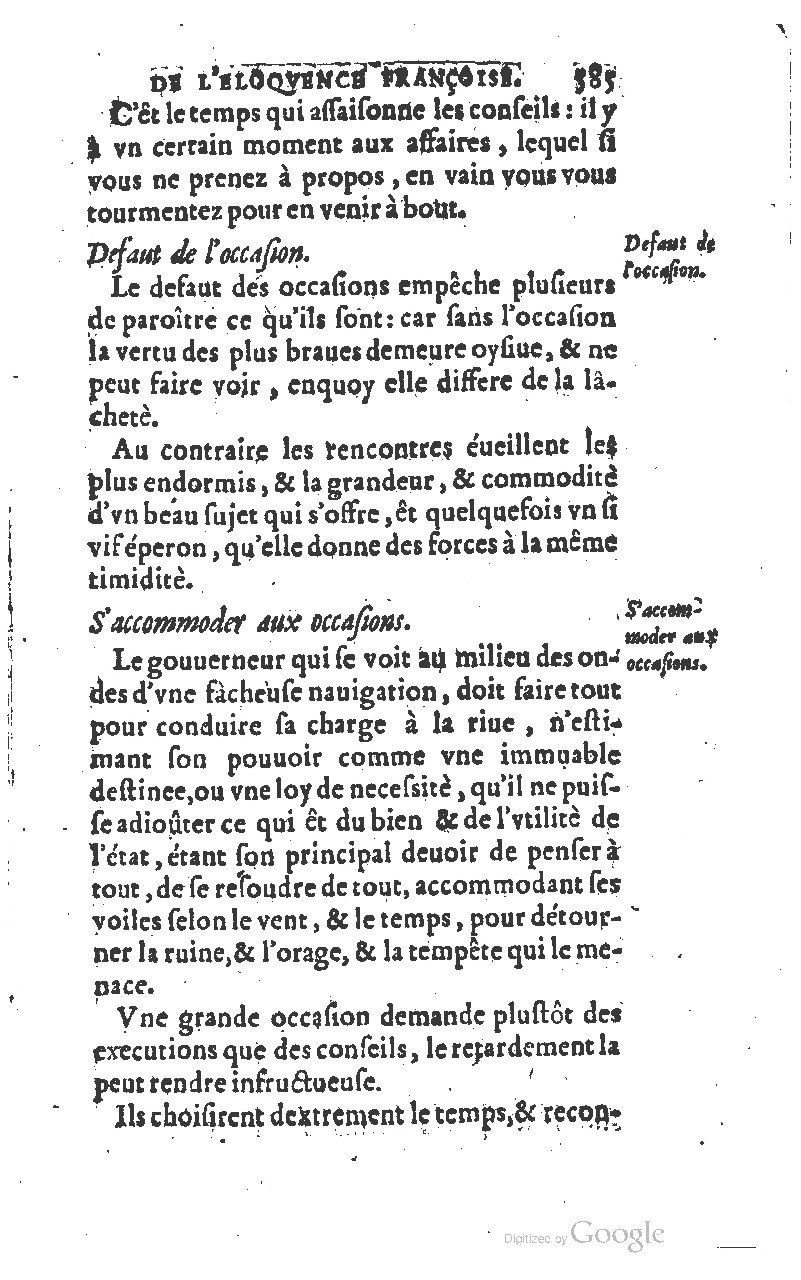 1610 - Louis Coste - Trésor de l’éloquence française (Seconde partie) - BM Lyon