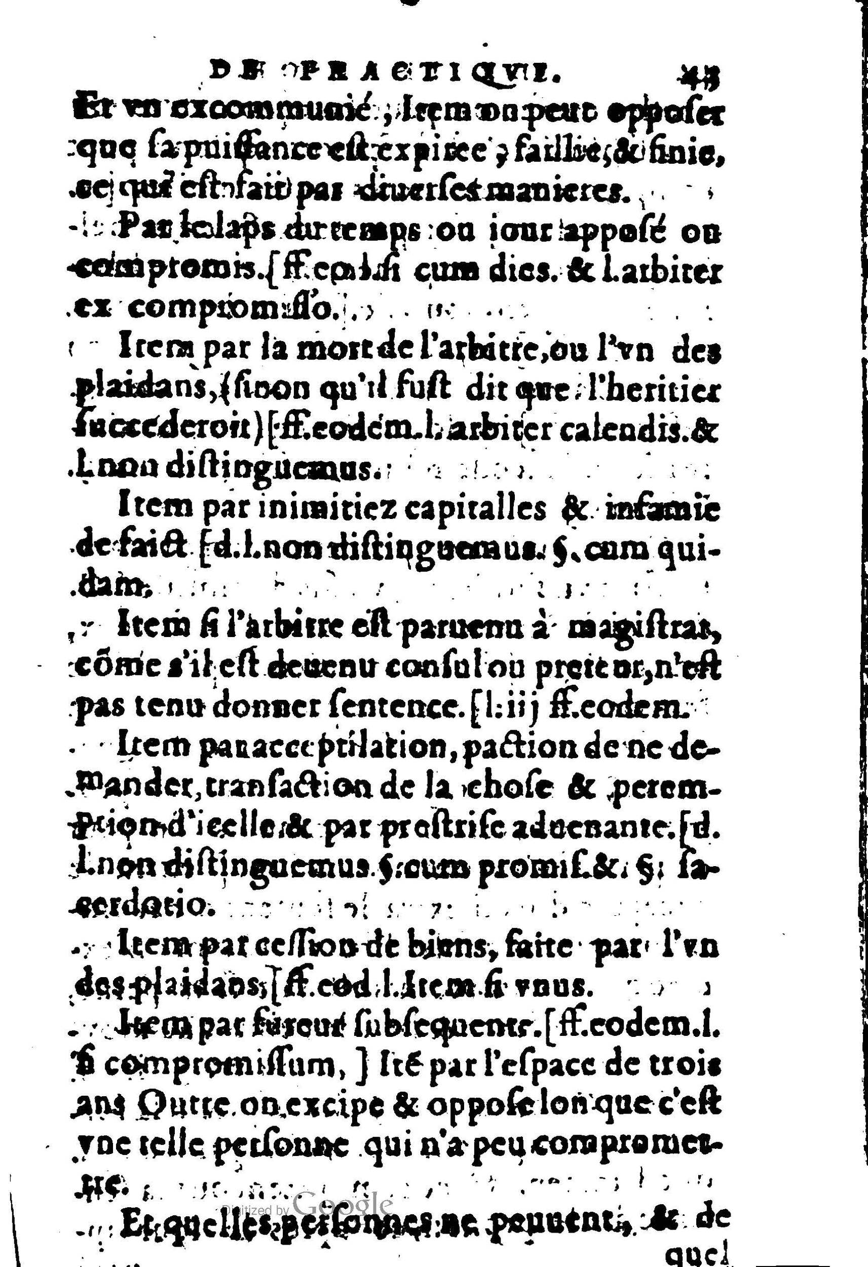 1605 - Pierre Rigaud - Trésor de pratique pour les juges - BM Lyon 1605 - Pierre Rigaud - Trésor de pratique pour les juges - BM Lyon