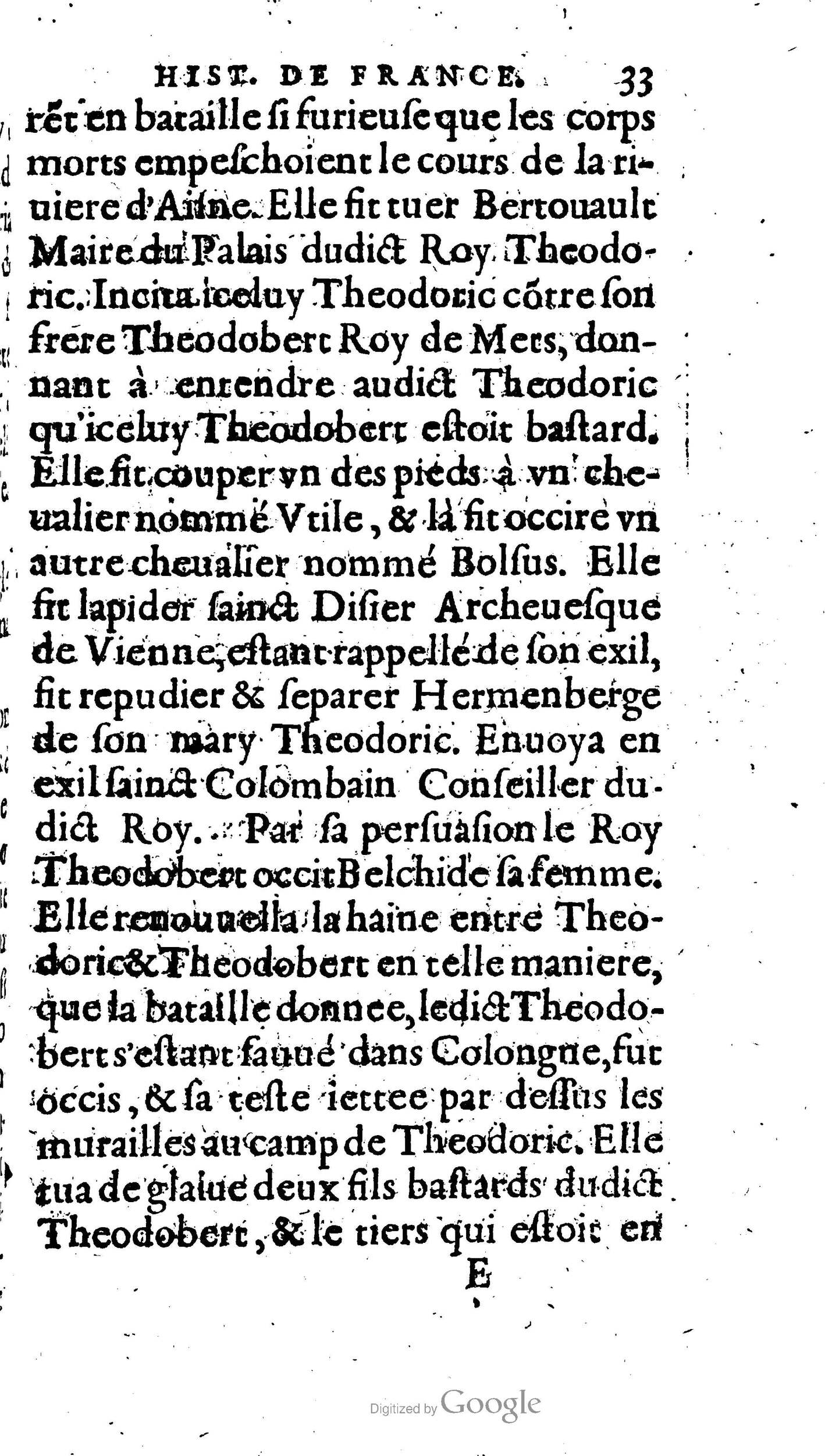 1604 - Galiot Corrozet - Trésor des histoires de France - BNC Florence