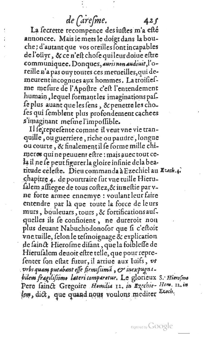 1607 - Nicolas Du Fossé - Trésor quadragésimal - T 01 - BM Lyon 1607 - Nicolas Du Fossé - Trésor quadragésimal - T 01 - BM Lyon