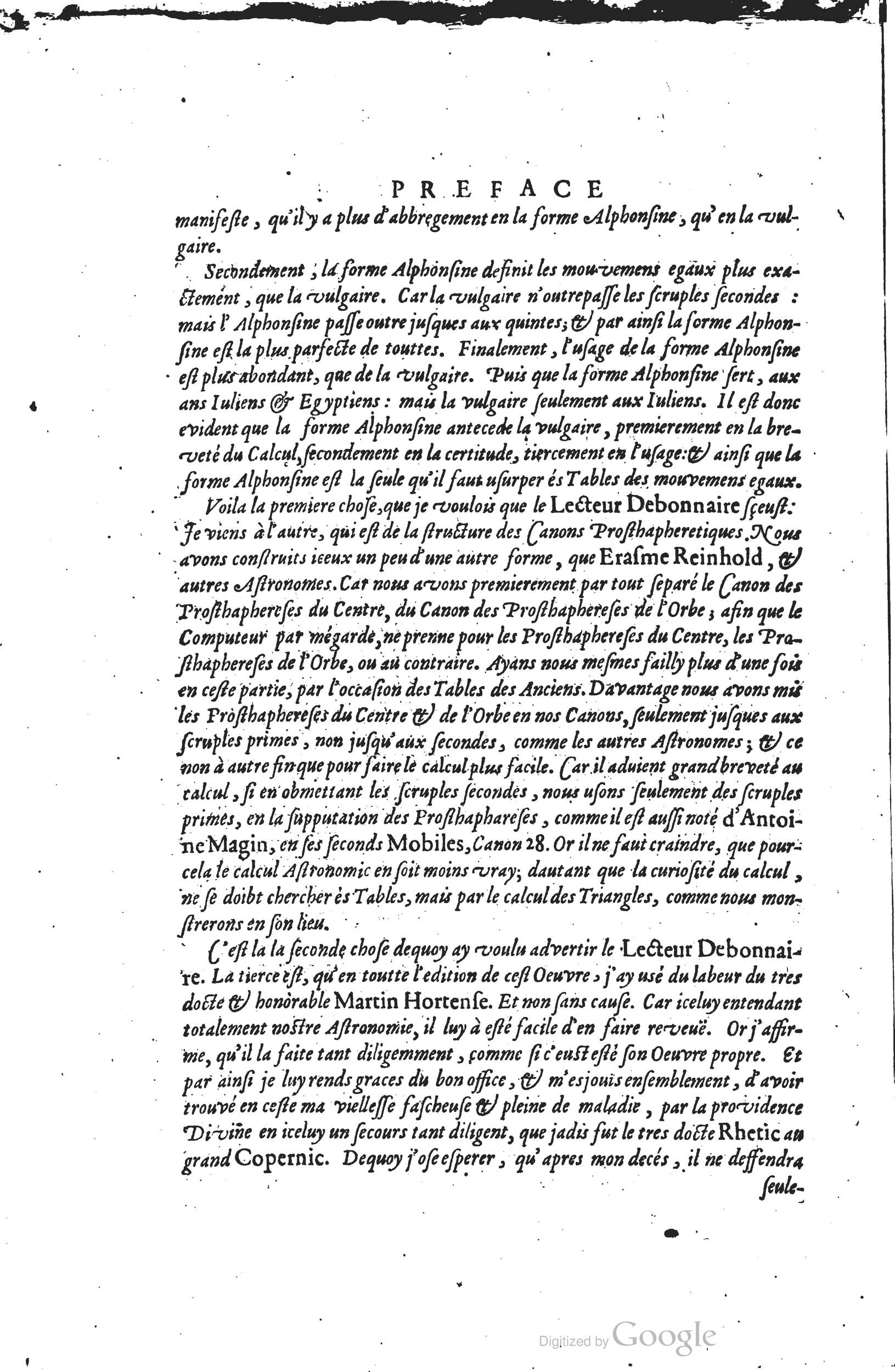 1634 - Zacharie Roman - Les Tables perpétuelles - Universiteit Leiden