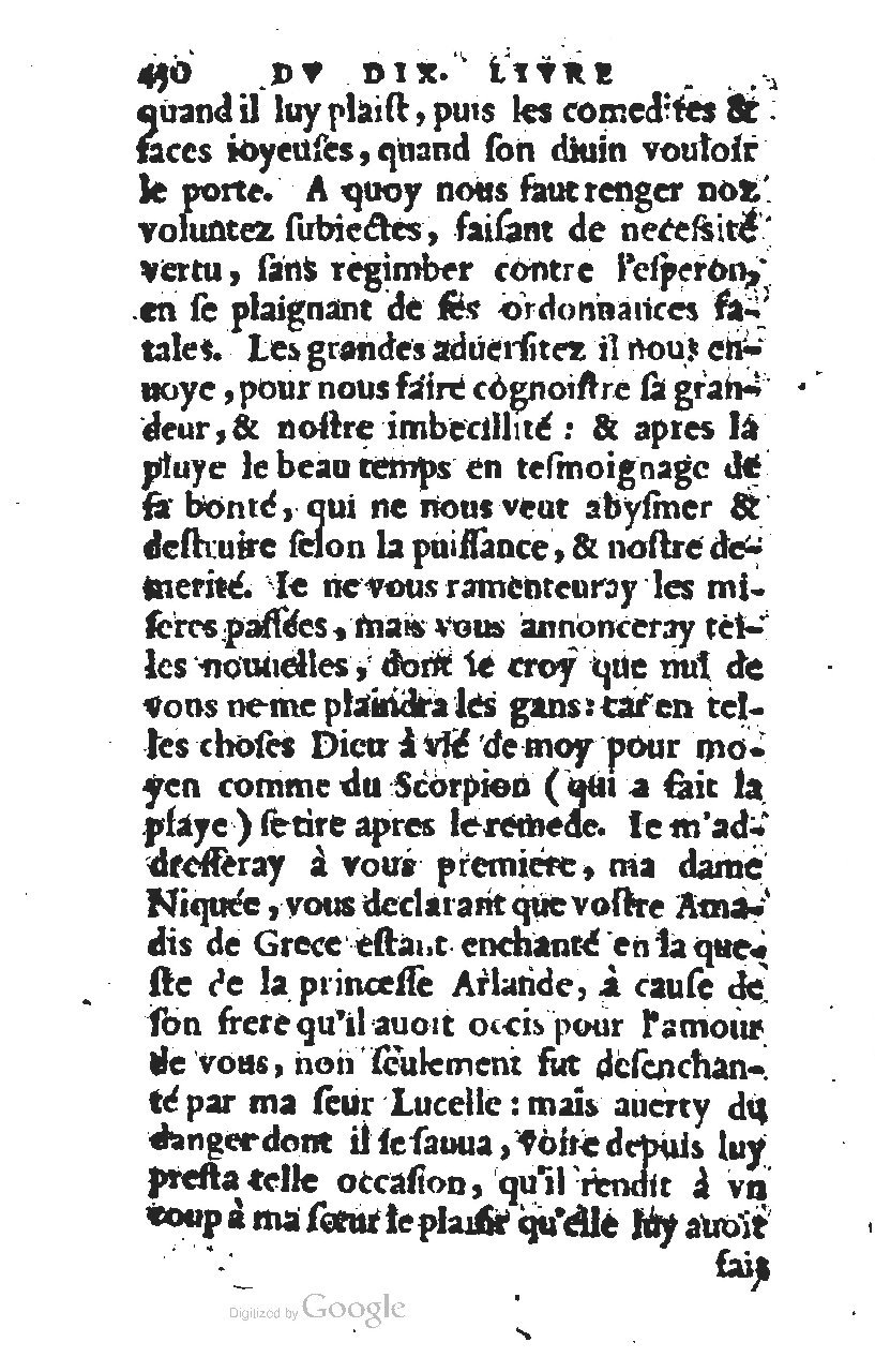 1567 - Jean Pygot - Trésor des Amadis - BM Lyon 1567 - Jean Pygot - Trésor des Amadis - BM Lyon