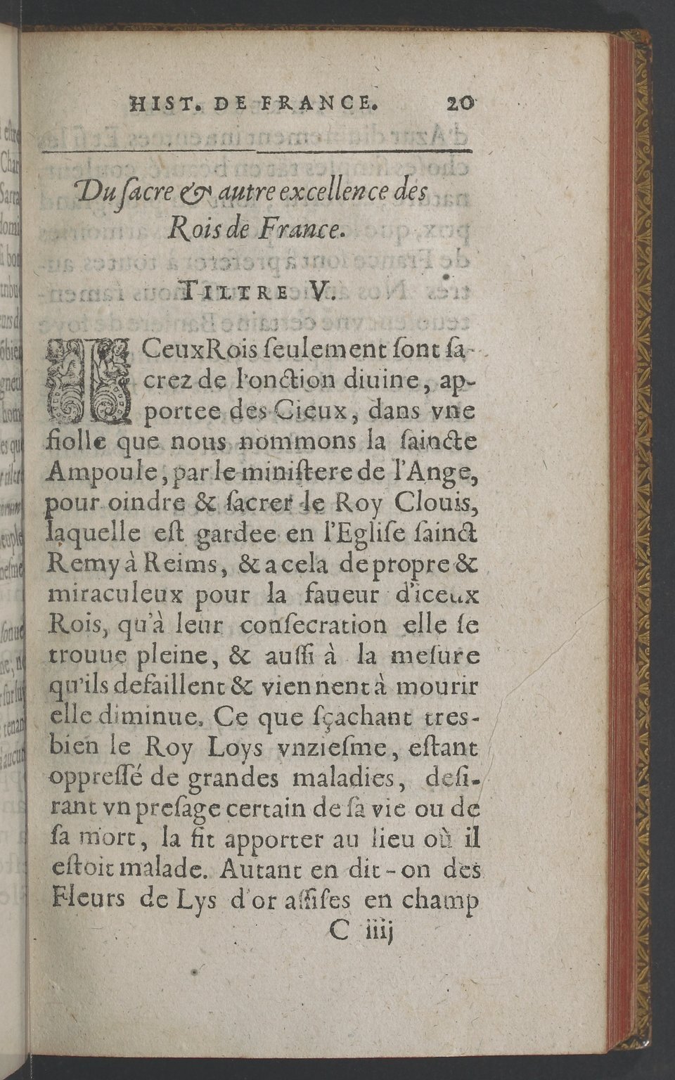 1603 - Galiot Corrozet - Trésor des histoires de France - BnF Tolbiac